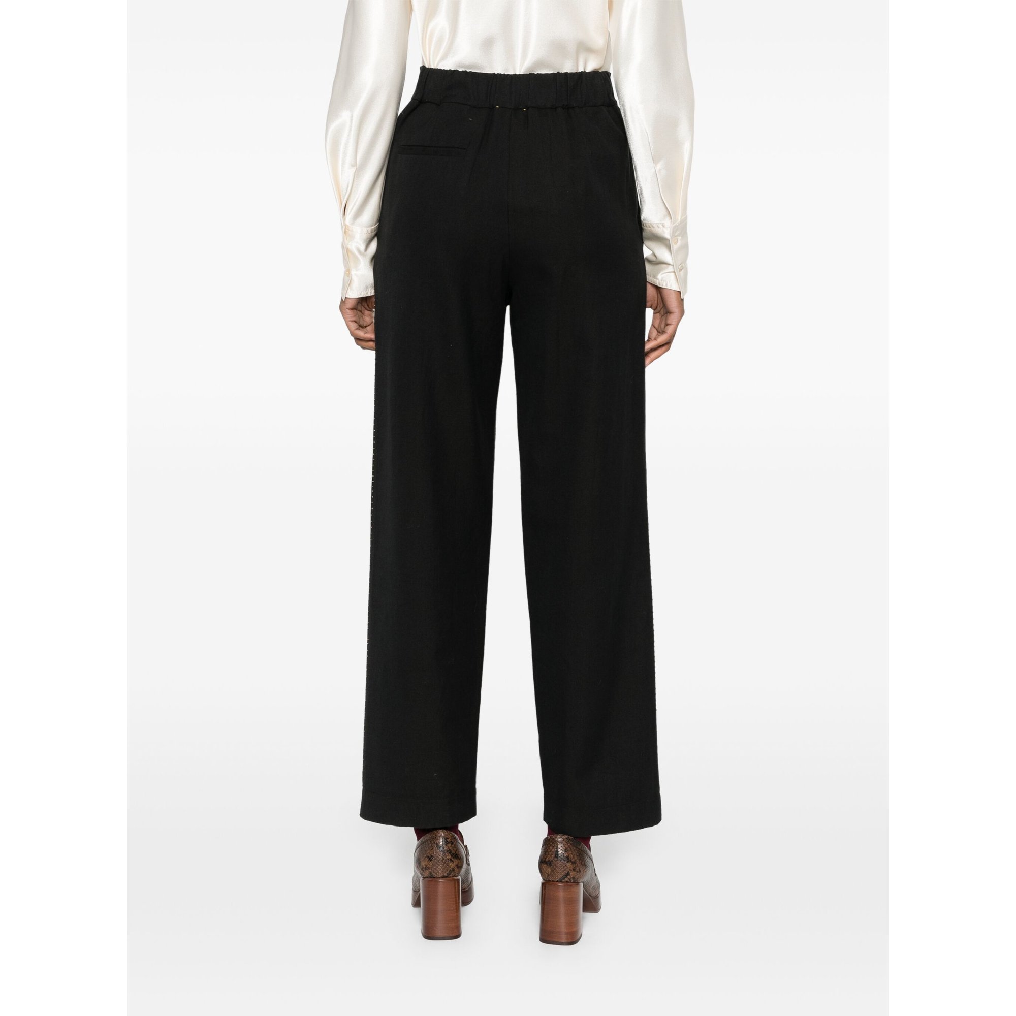 "frangipane Gardens" Embroidery Twill Pants 13255mypants Forte_Forte  vista3