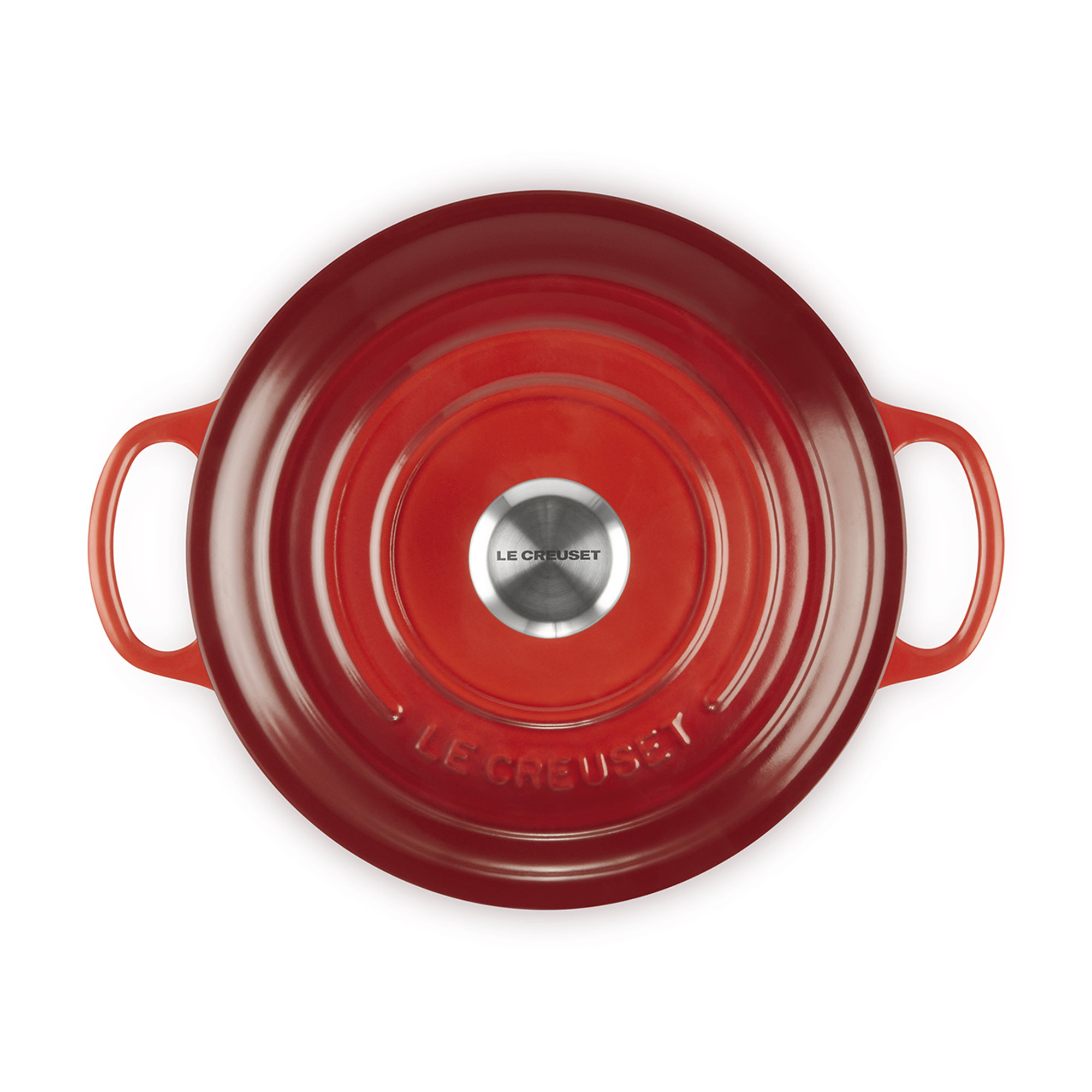 Cocotte Ronde. Evo 20 cm Cerise Le Creuset vista3