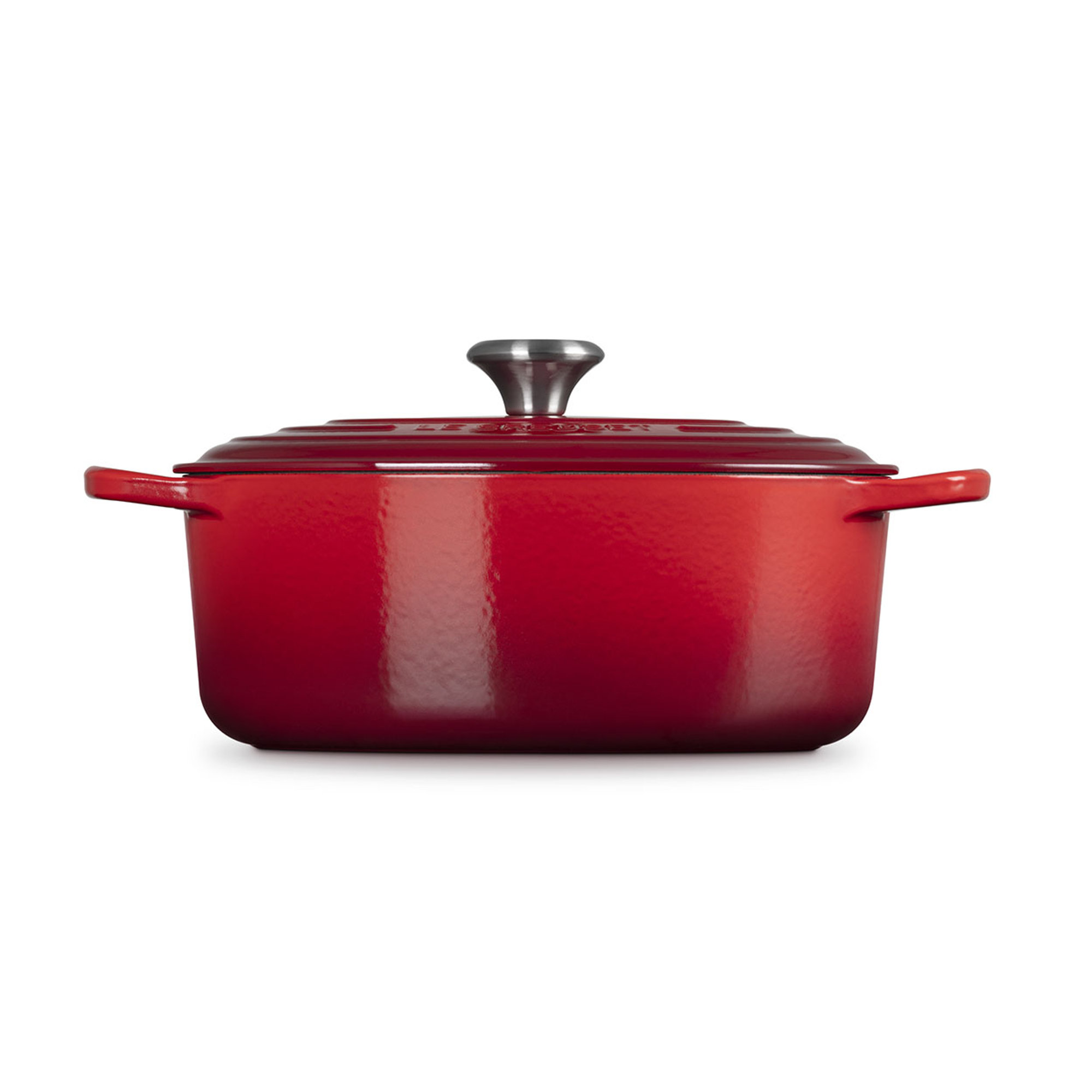 Cocotte Ovale Evo 29 cm Ciliegia Le Creuset vista3
