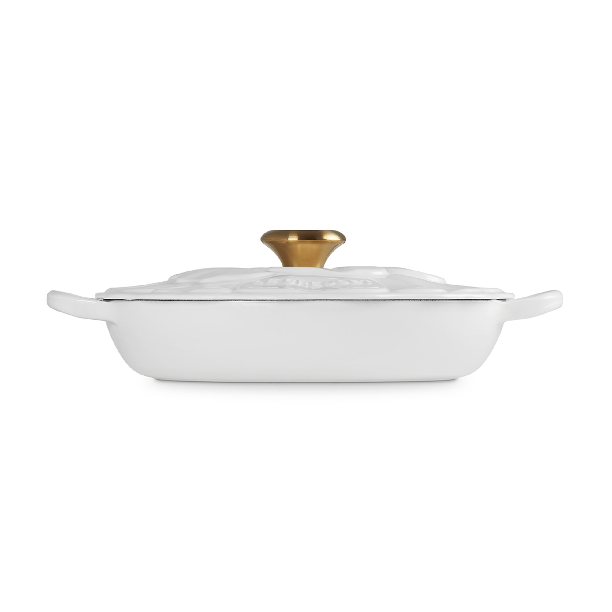 Lage Pan Deksel Fiore Evo 26 cm Wit Le Creuset vista2