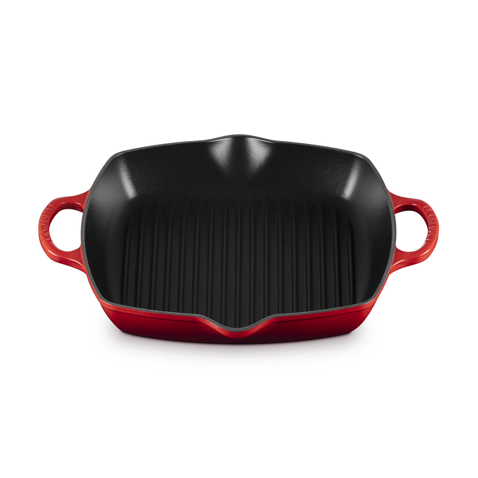 Djup fyrkantig grill Evo 30 cm Körsbär Le Creuset vista1