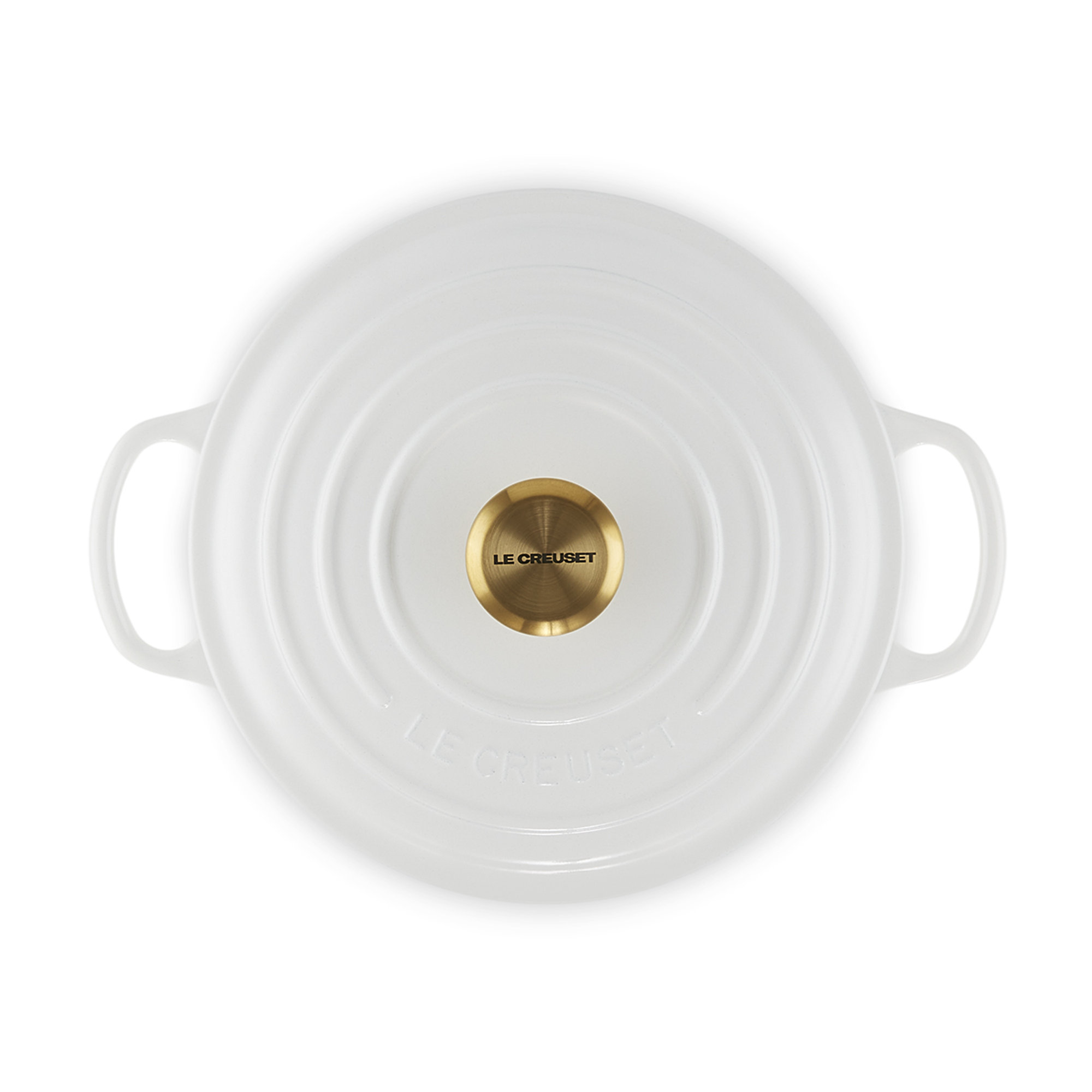 Coc Rot Evo 20 White Pom Gold 21177200101441 Le Creuset vista3