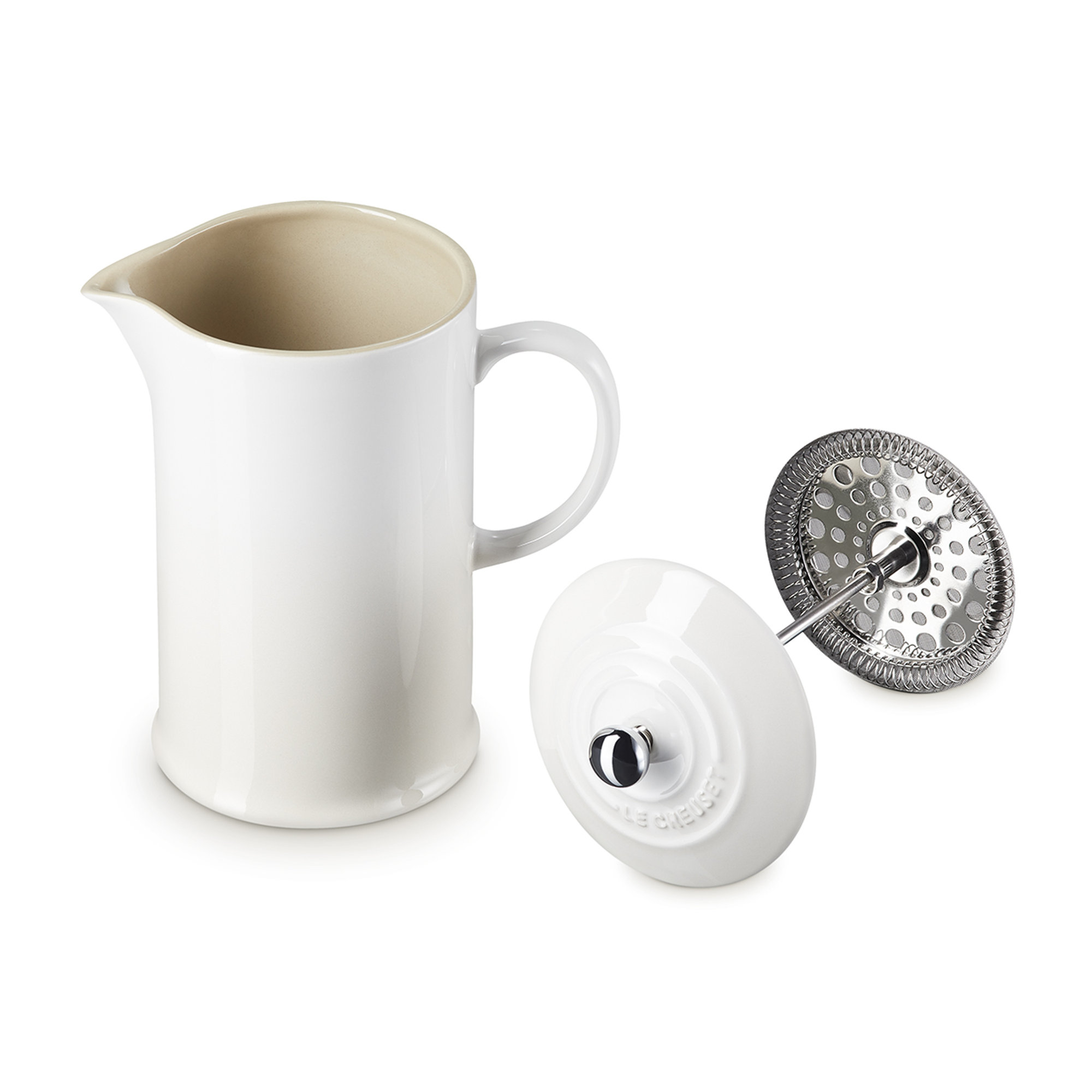 Coffee Press 1 l Meringue 60706087160003 Le Creuset vista1