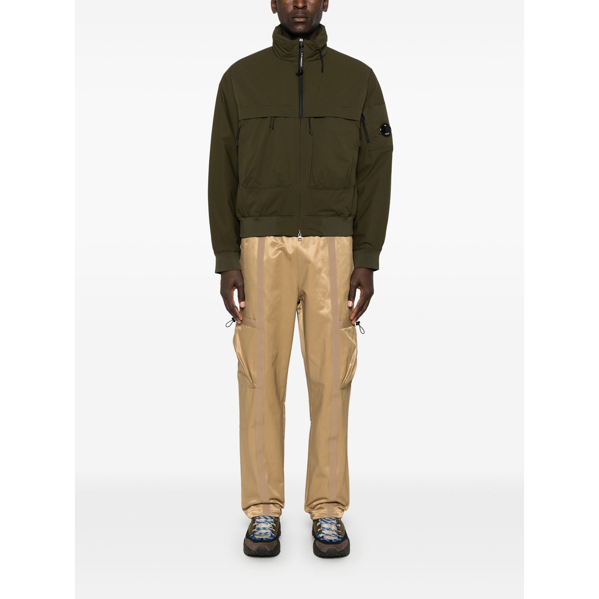 Pro-tek Bomber Padded Jacket 17cmow105a004117a CP Company vista1