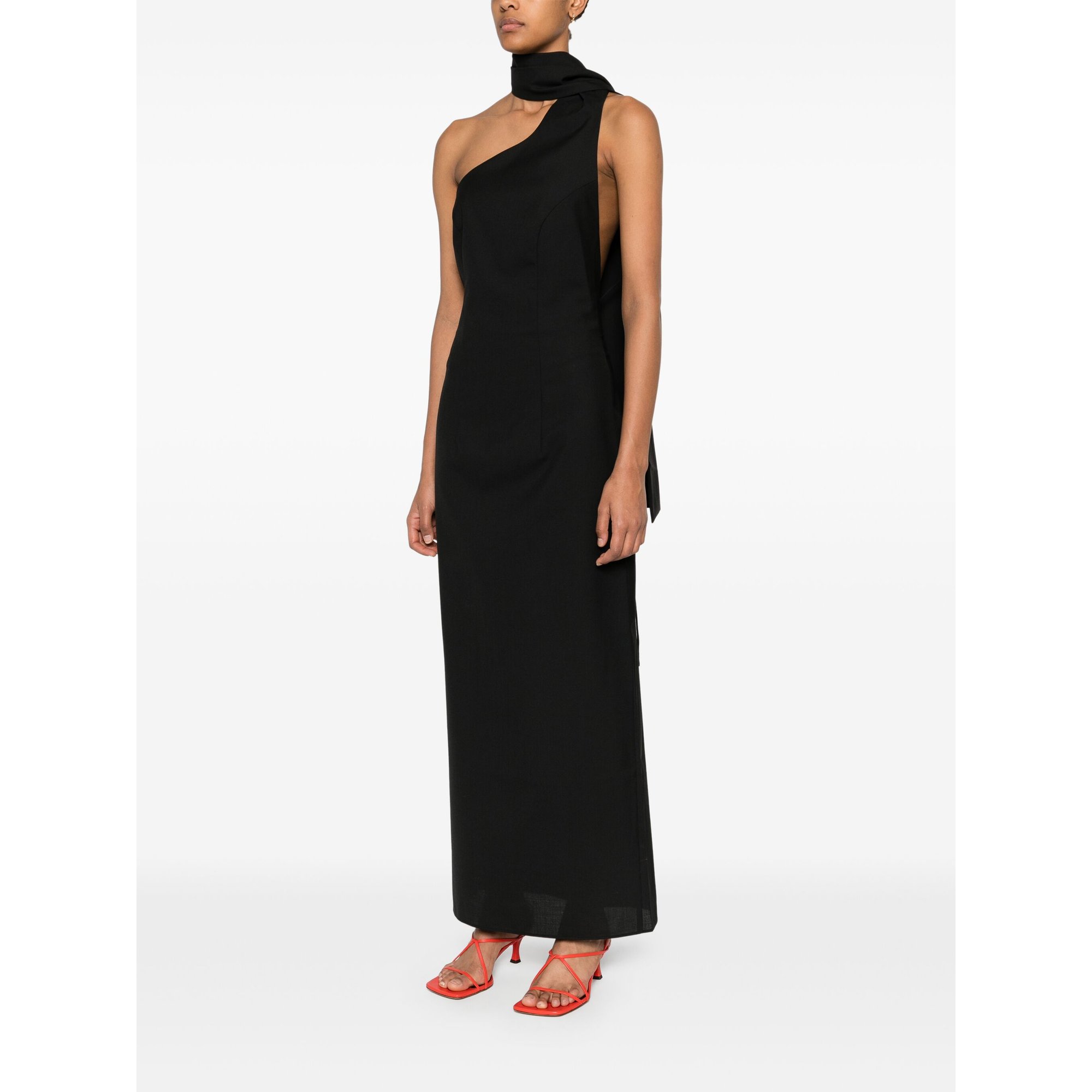 Schal-Kleid mit offenem Rücken 41333159 ROHE vista2