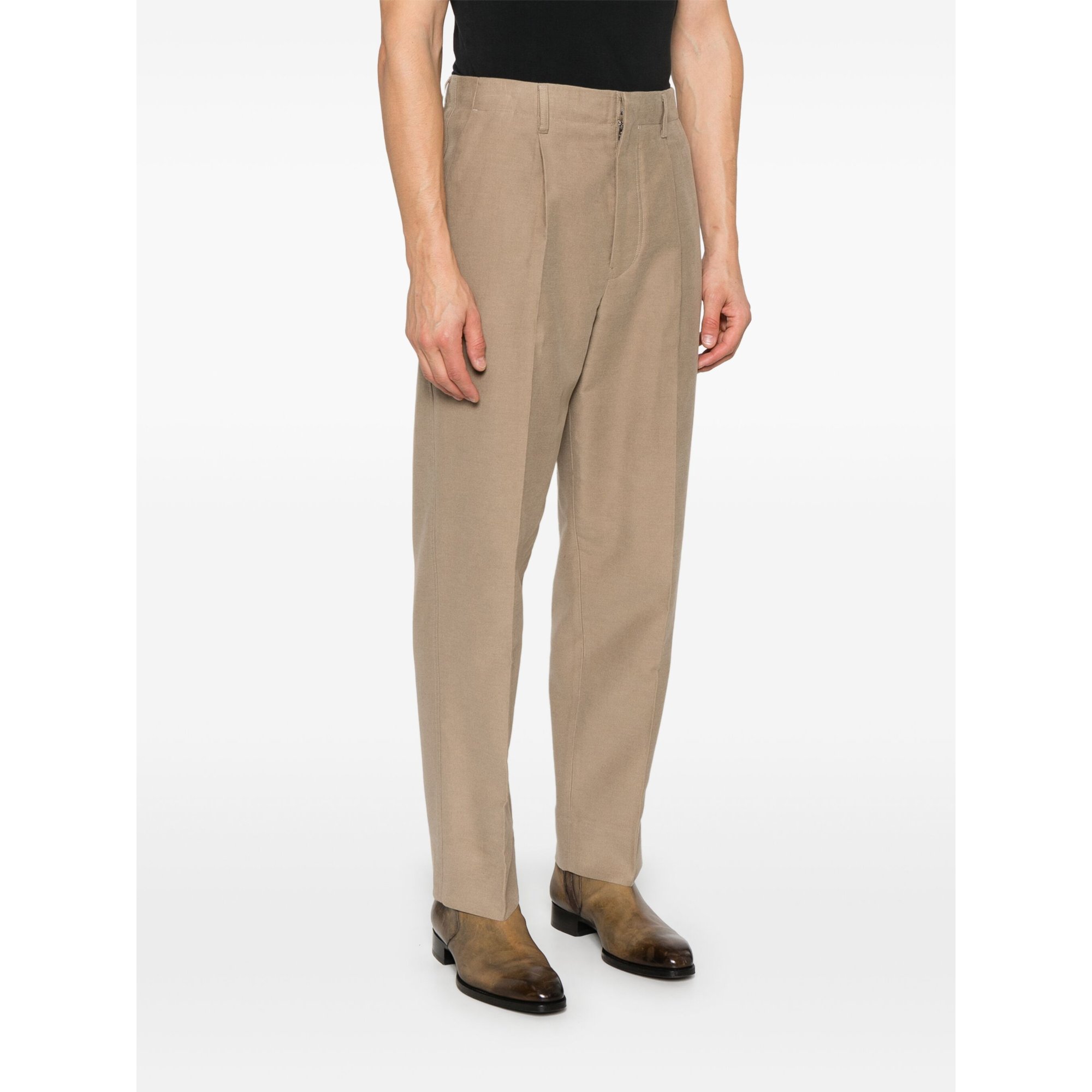 Cotton And Cashmere Pants Uei29a8tp49 Zegna vista2
