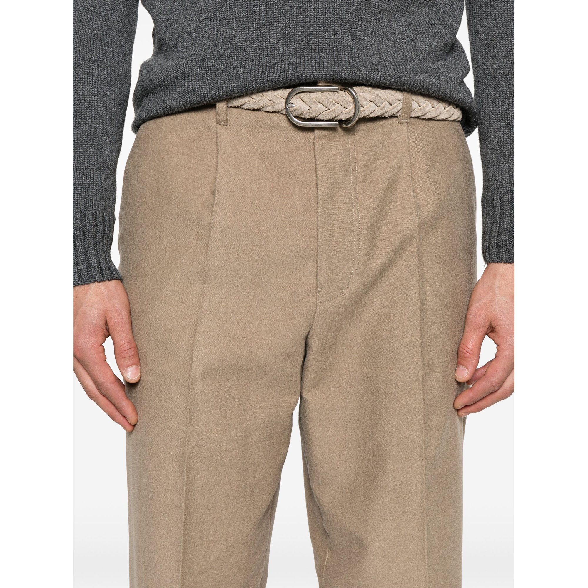 Cotton And Cashmere Pants Uei29a8tp49 Zegna vista3