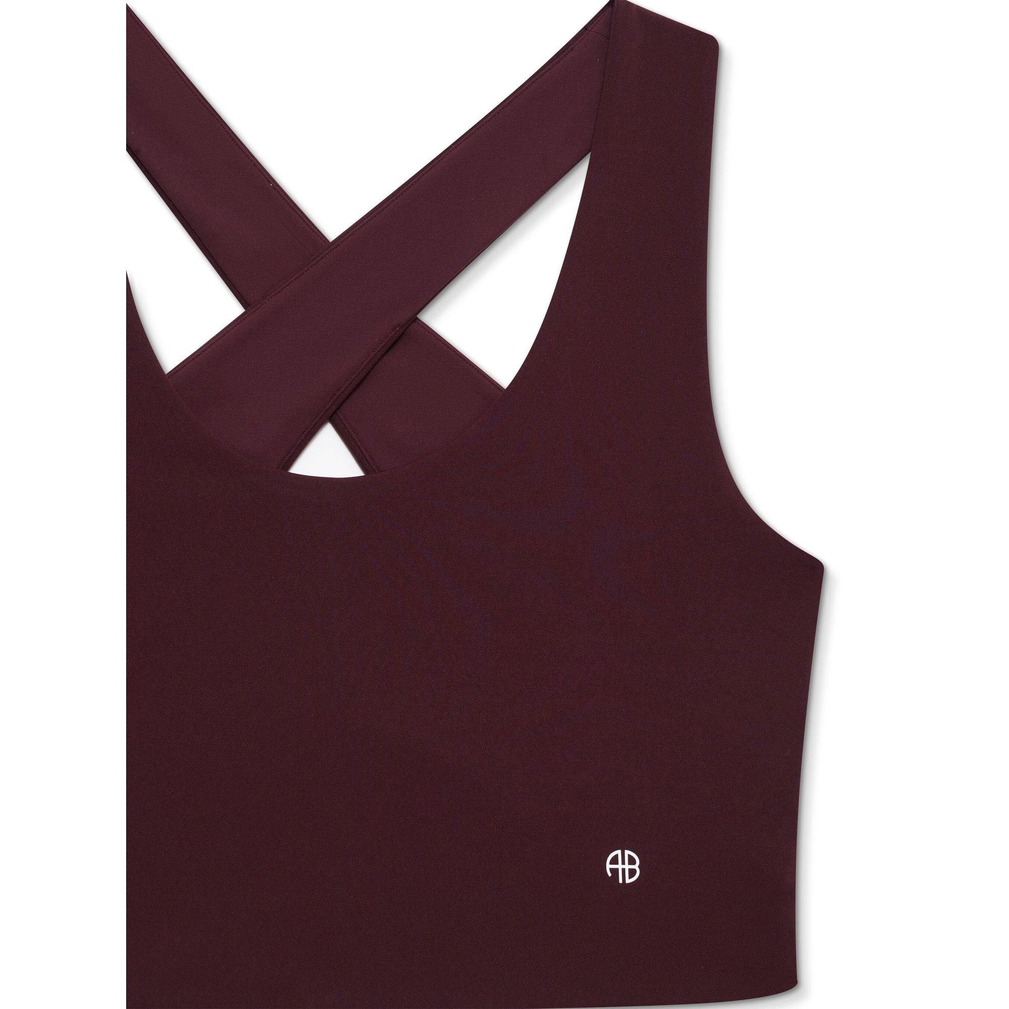 Yuna Bra - Bordeaux S0810838red15 Anine Bing vista3