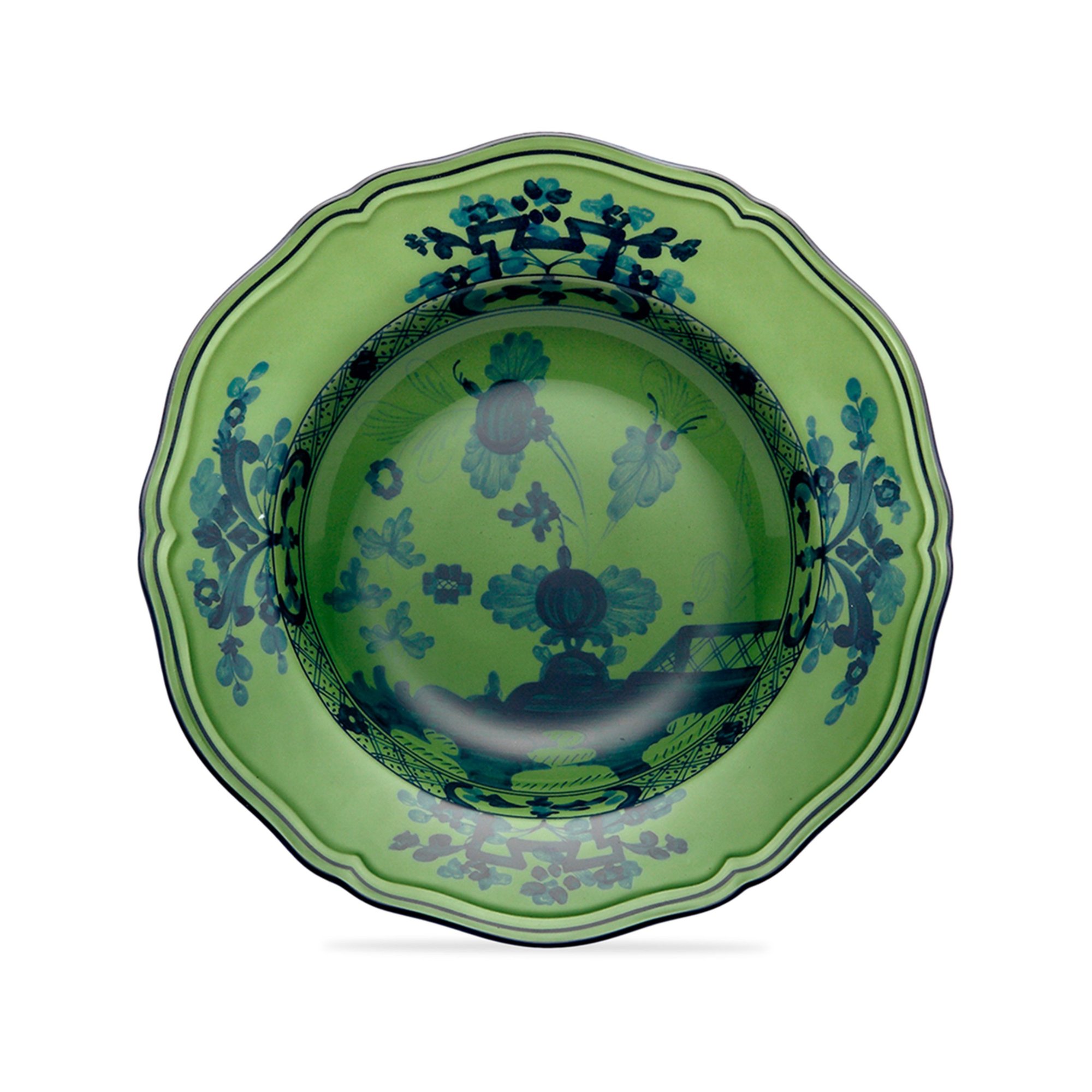 Oriente Italiano - Plato Llano cm 21 003rg00fpt110010210g00123600 Ginori 1735 vista0