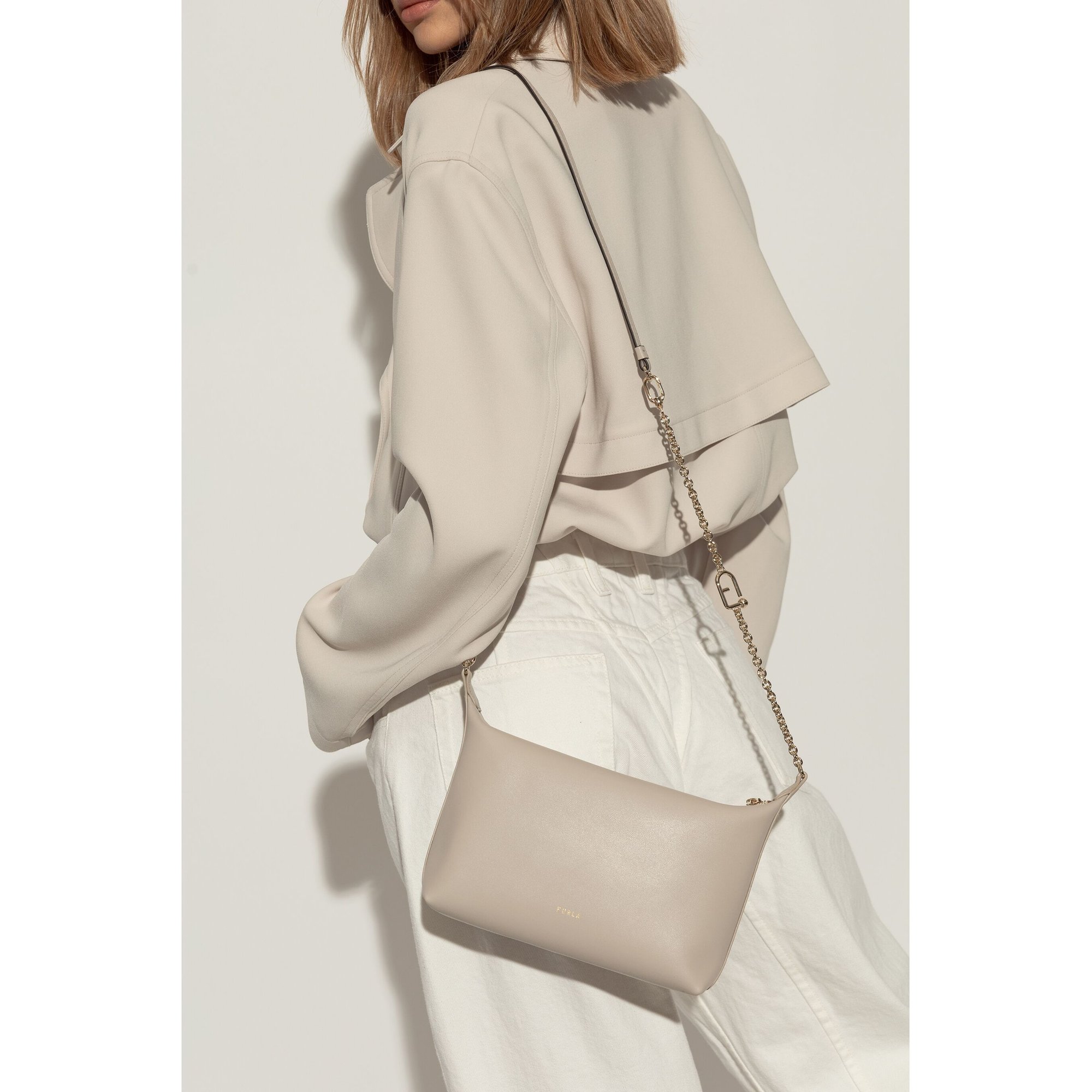 Nuvola Mini Crossbody Hobo - Vitello Sidney We00662bx3104 Furla vista1