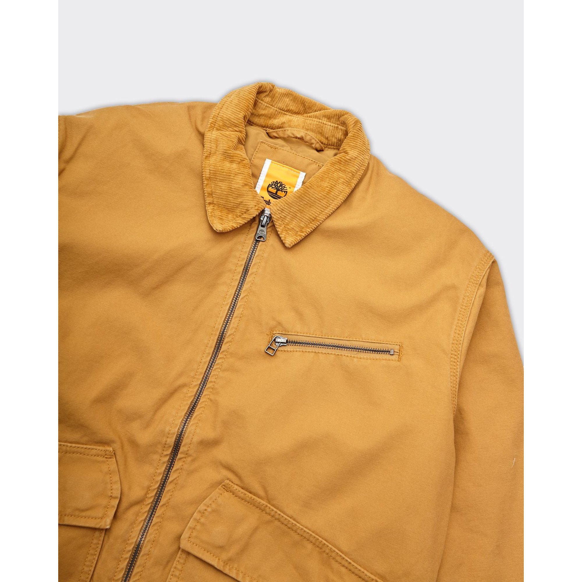 Veste Stafford en toile lavée isolée beige TIMBERLAND vista1