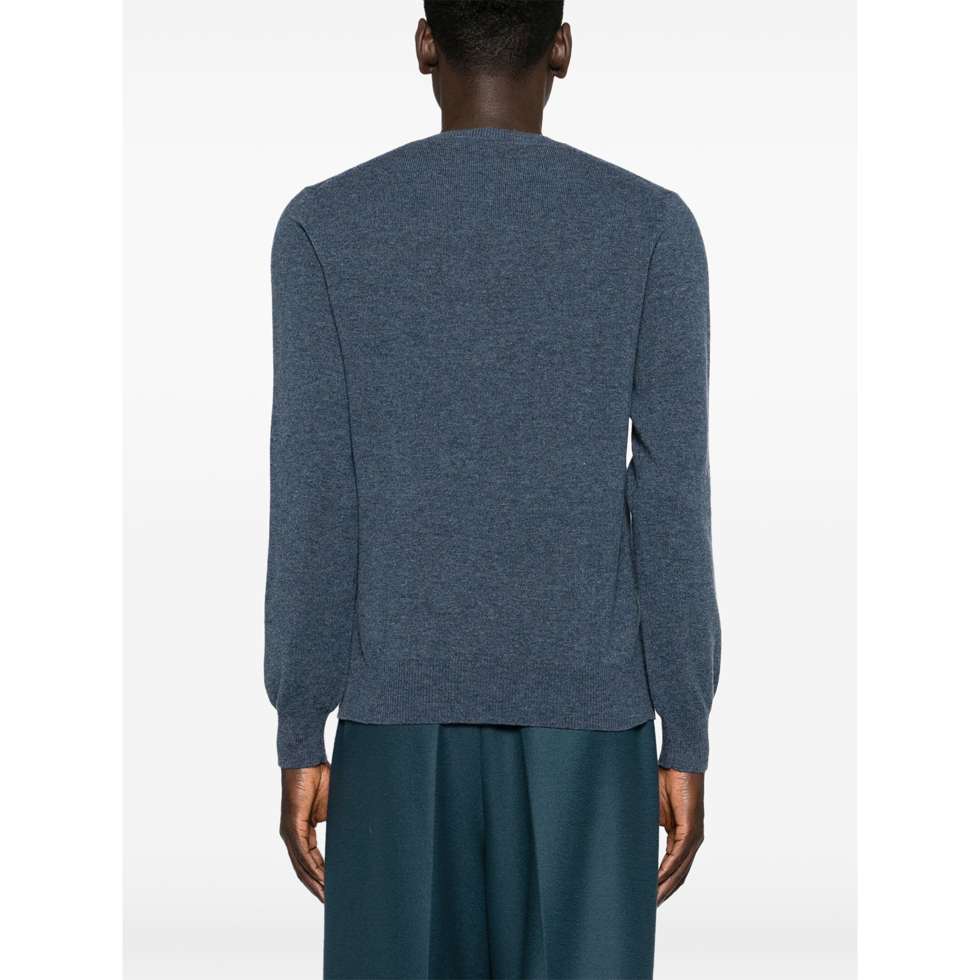 Sweater Small Red Emblem Knit Axn090051 Comme des Garçons Play vista3