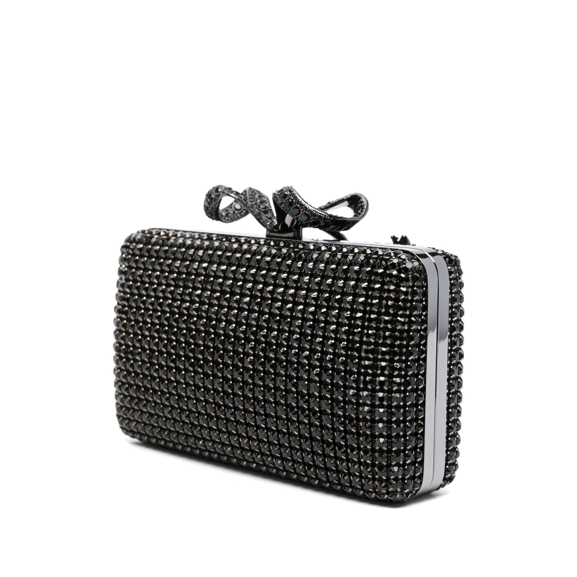 Caja de Cristal Negro Clutch Rs25306b SELF-PORTRAIT vista2