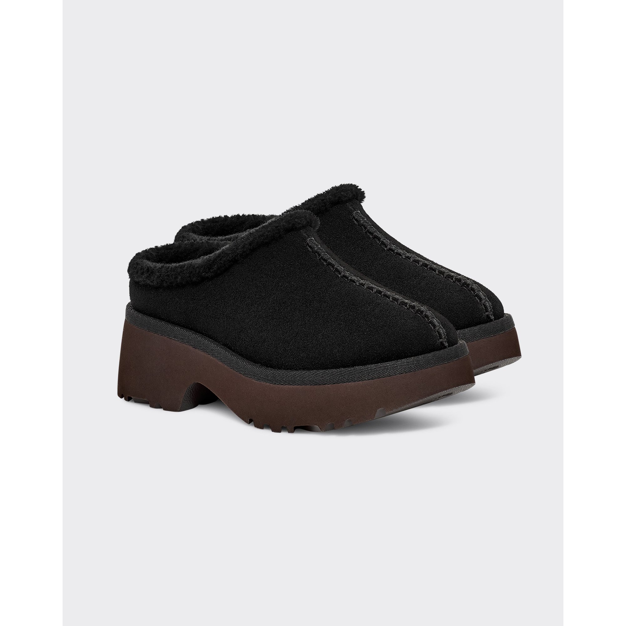 Ciabatta w New Heights Cozy Clog Nera Ugg vista1