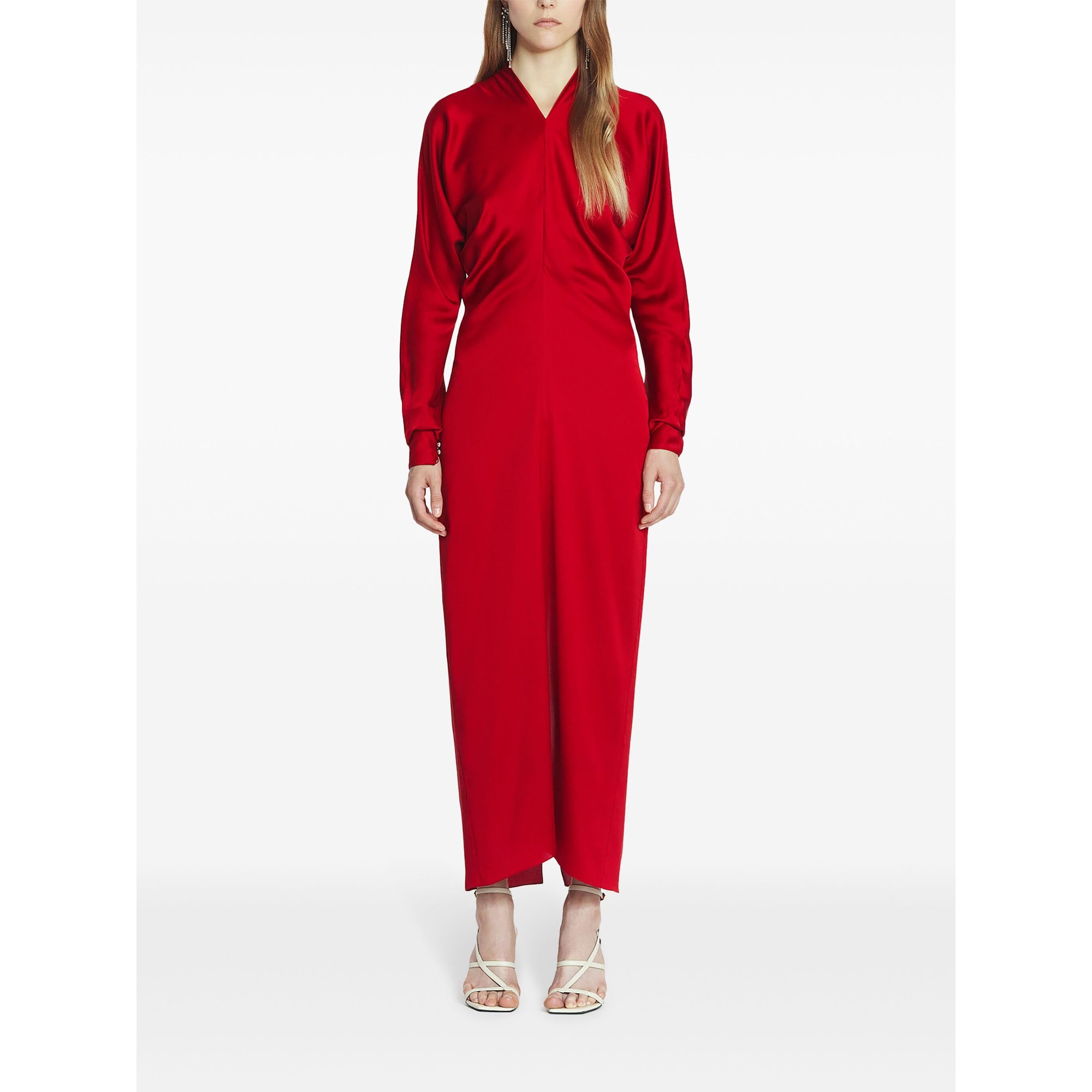 Vestito Drappeggiato Aderente Rwdr00186041p25 Lanvin  vista1