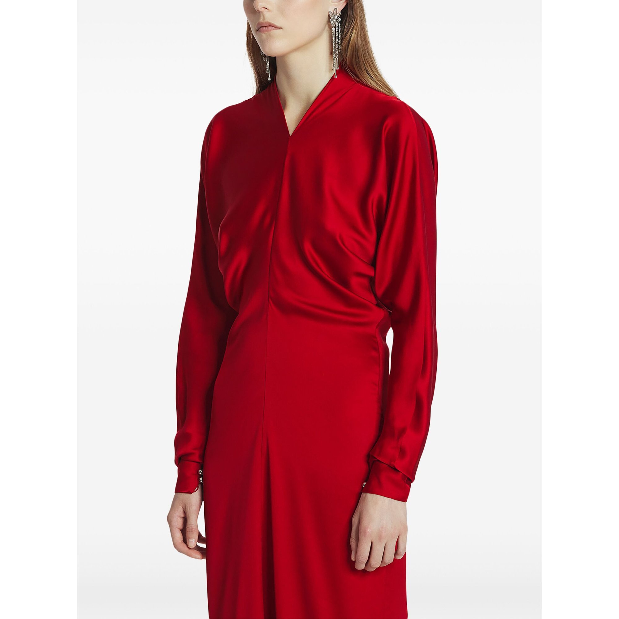 Vestito Drappeggiato Aderente Rwdr00186041p25 Lanvin  vista2