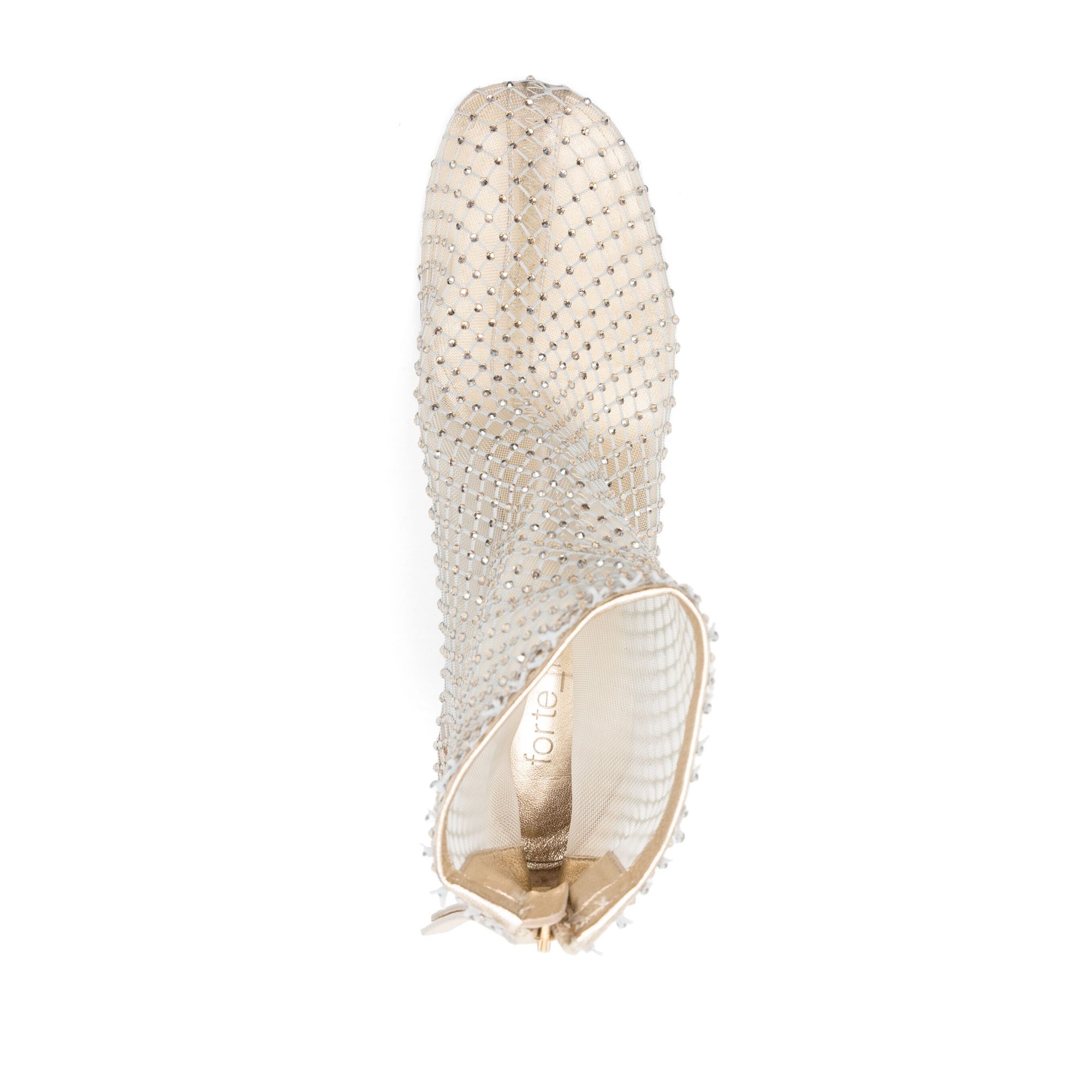 Stivaletti in rete con strass 13692myshoes Forte_Forte  vista2