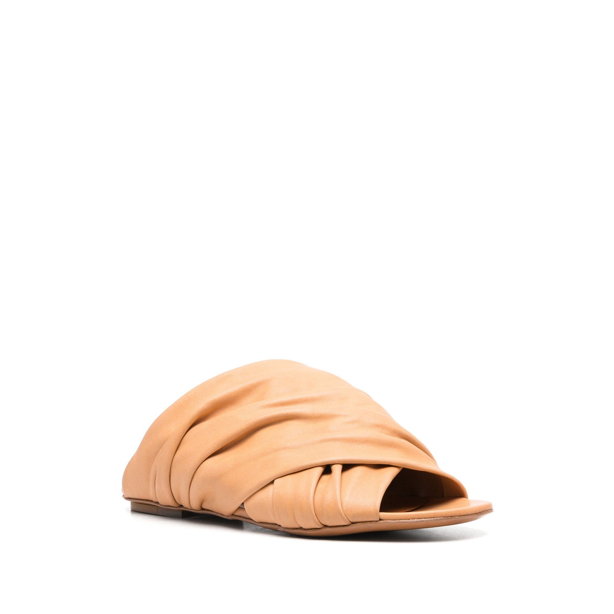 Sandali Piatti Incrociati in Pelle 13700myshoes Forte_Forte  vista1