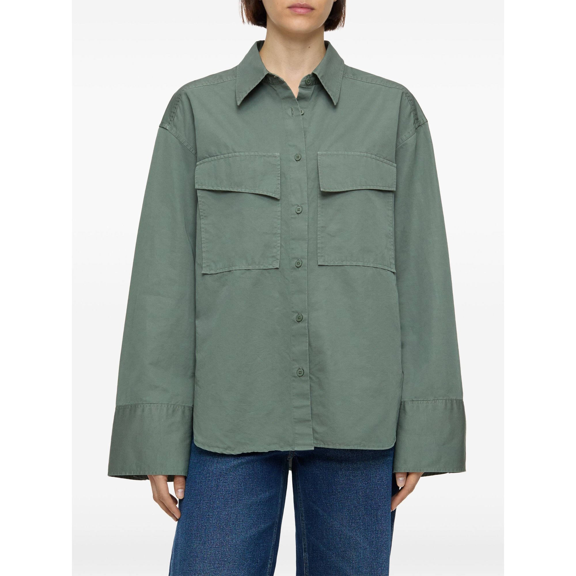 Camicia Utility C9443626f30 Closed vista1