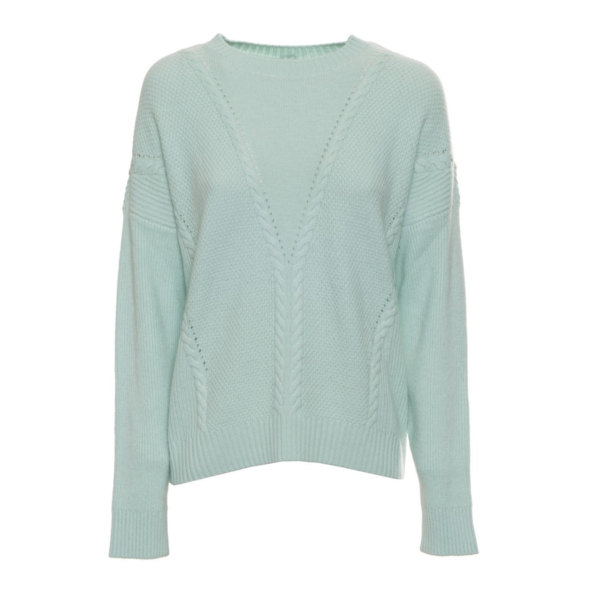 Top Blue Women Twinset vista0