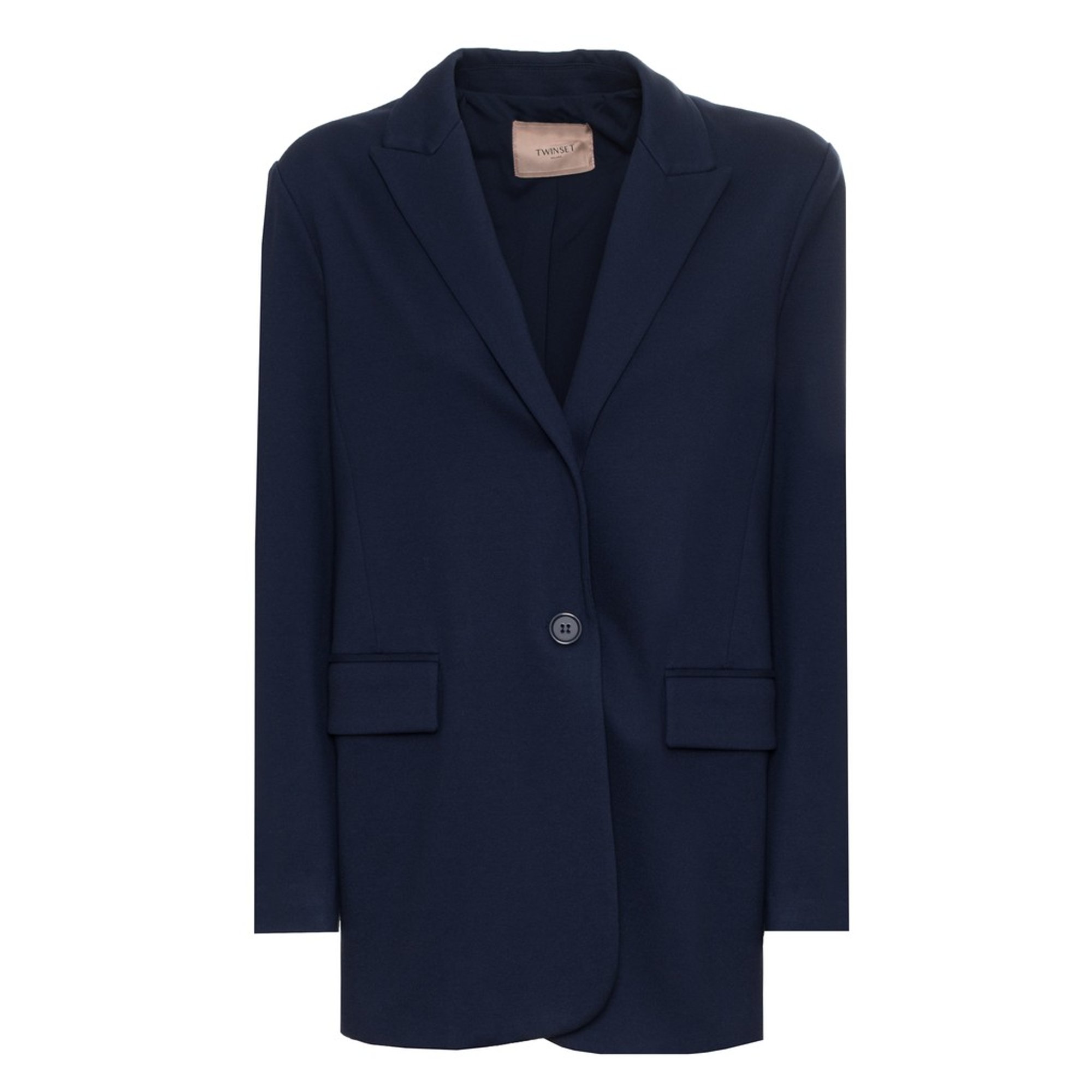 Giacca Classica Blue Women Twinset vista0