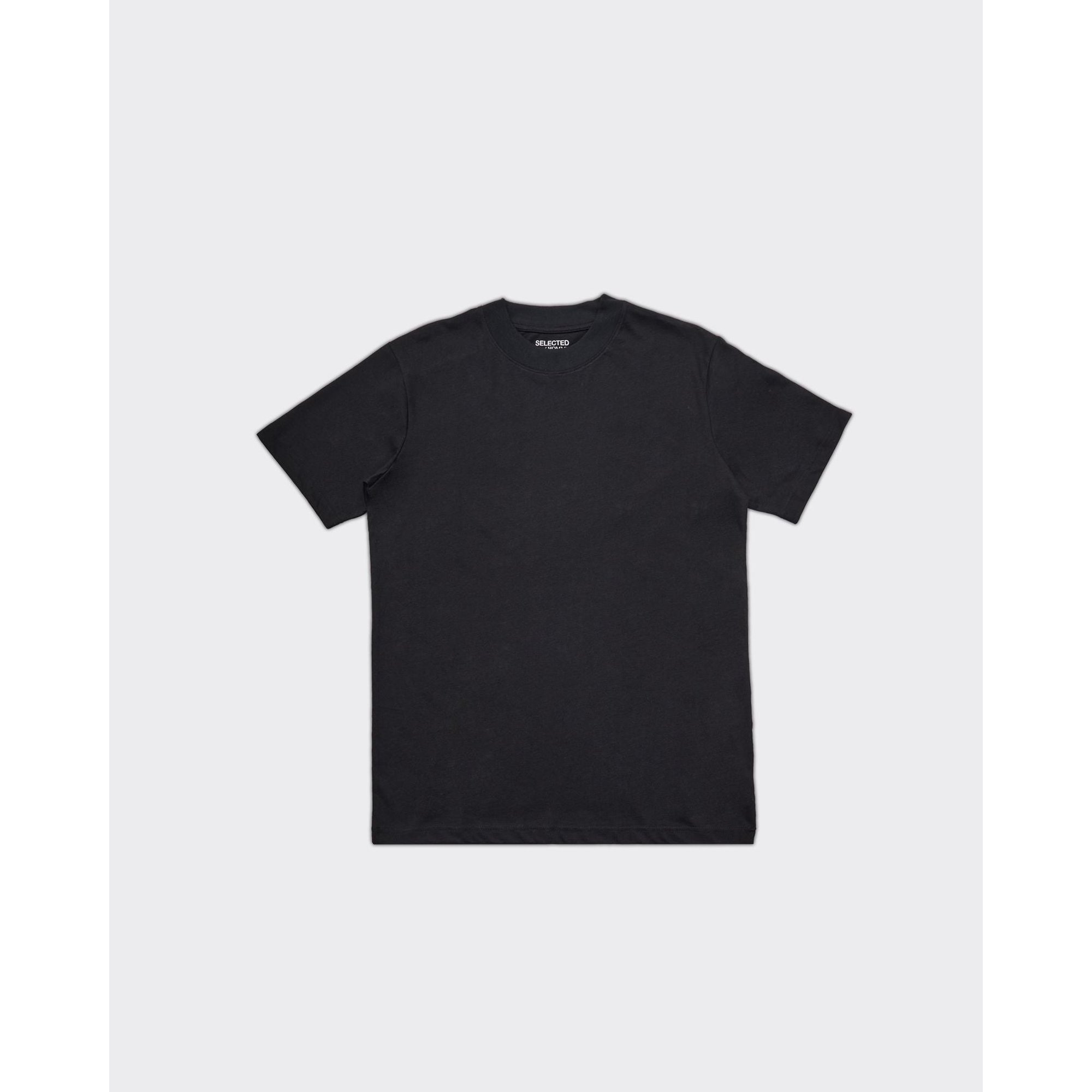 T-shirt Relax Nera Selected Homme vista0