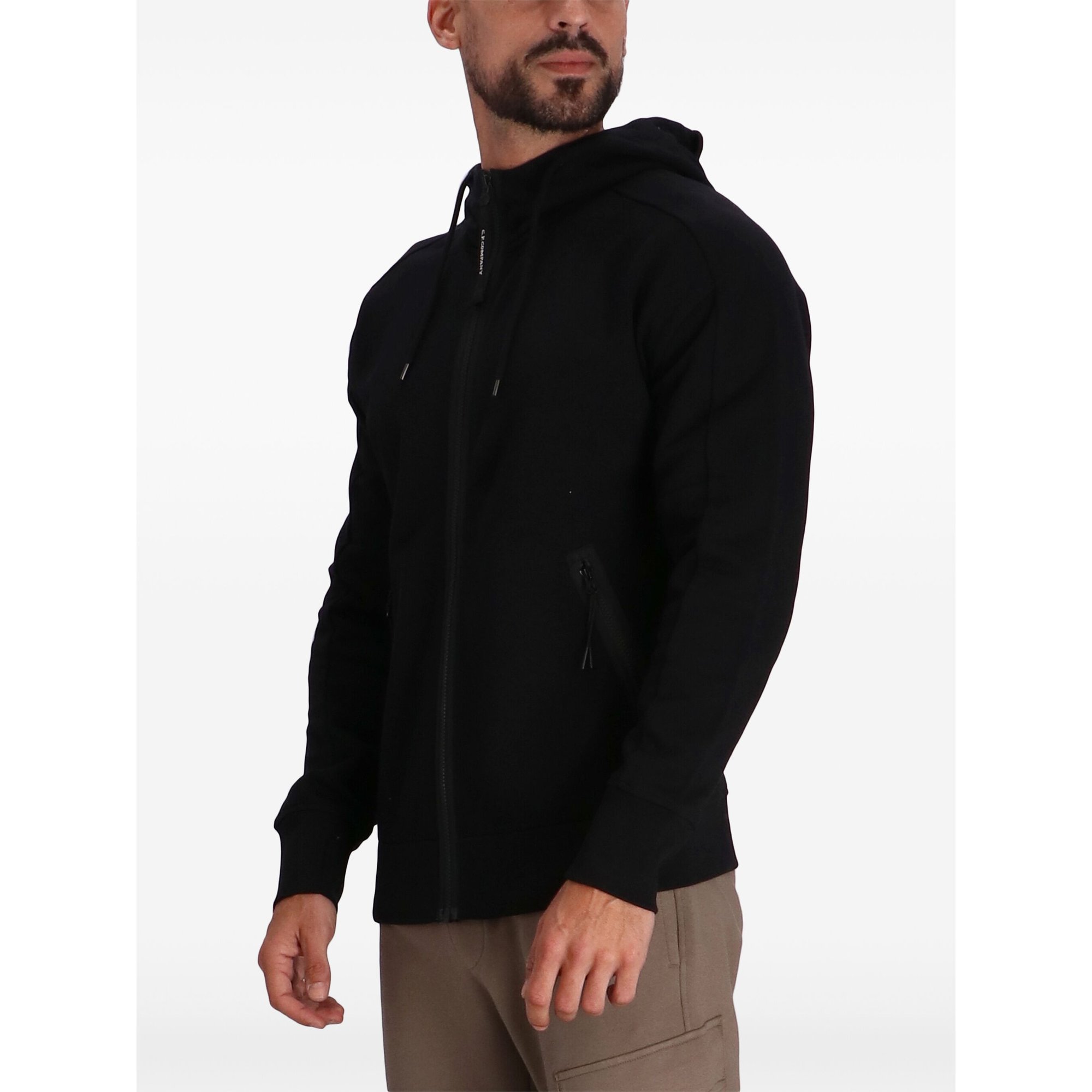 Felpe con cappuccio aperte 18cmss028a005086w CP Company vista2