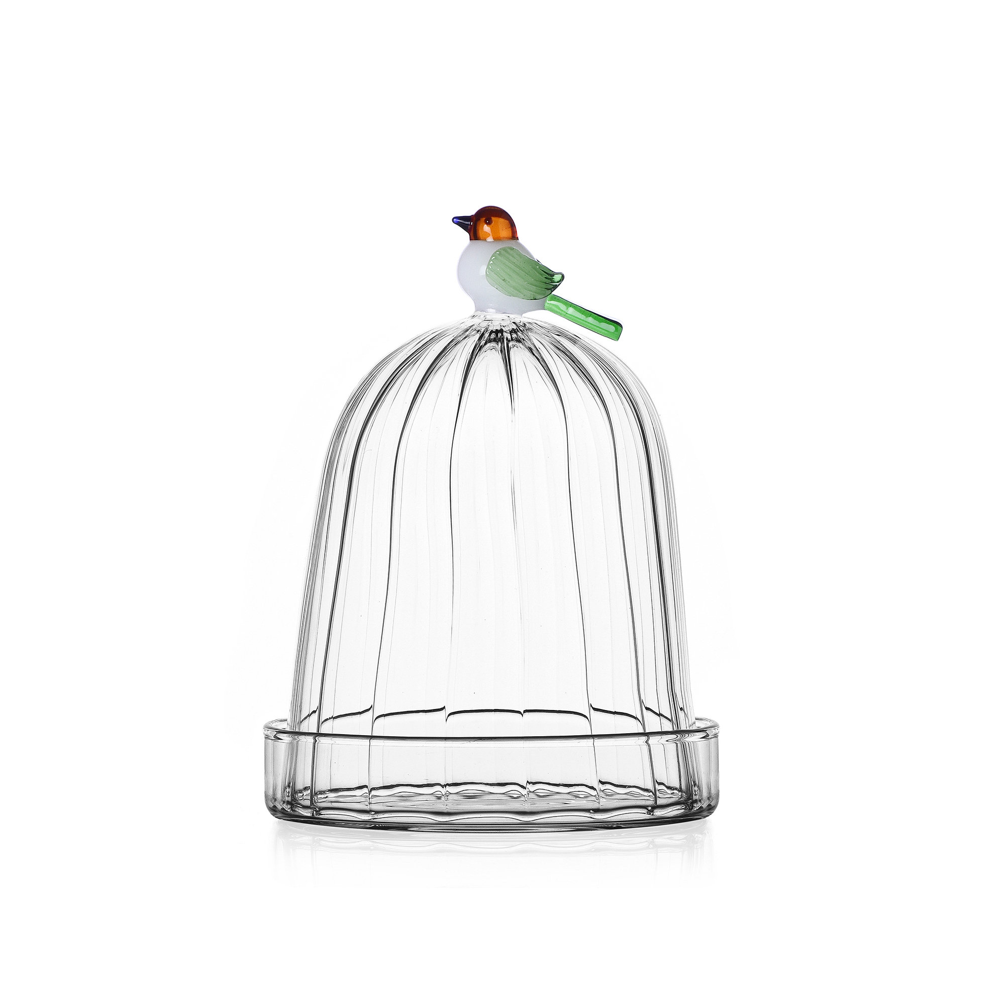 Animal Farm Cupola Ottica con Piatto per Uccelli 11 cm 09365172 Ichendorf Milano vista0