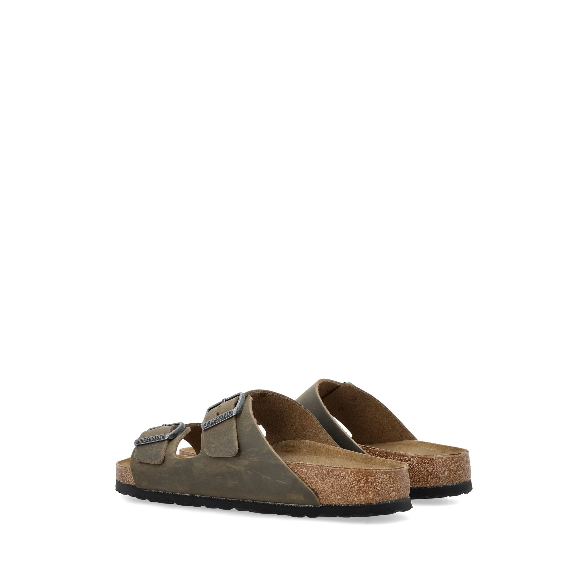 Arizona Faded Khaki, Oiled Leather 1027039 Birkenstock vista2