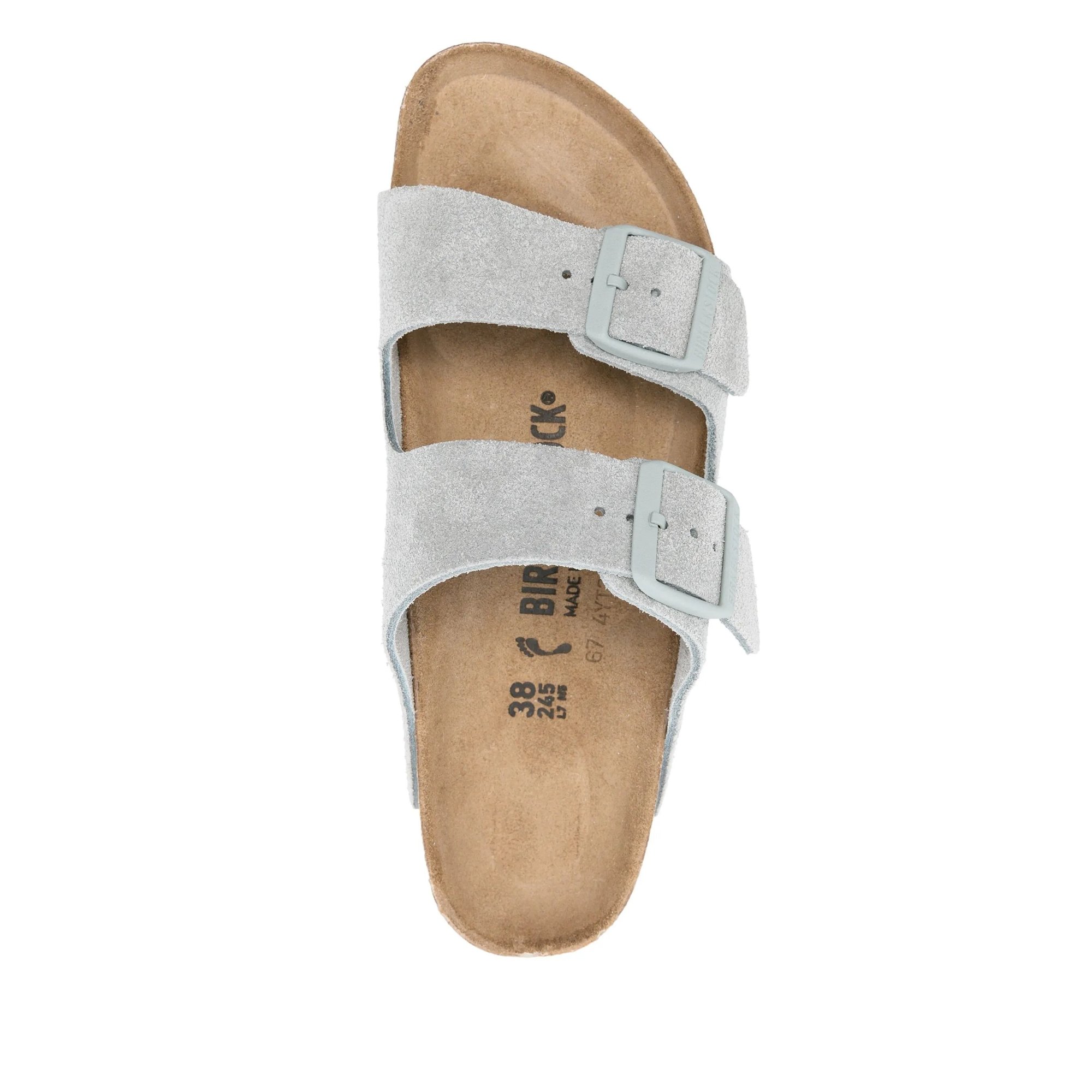 Arizona Pure Sage, Suede Leather 1029215 Birkenstock vista3
