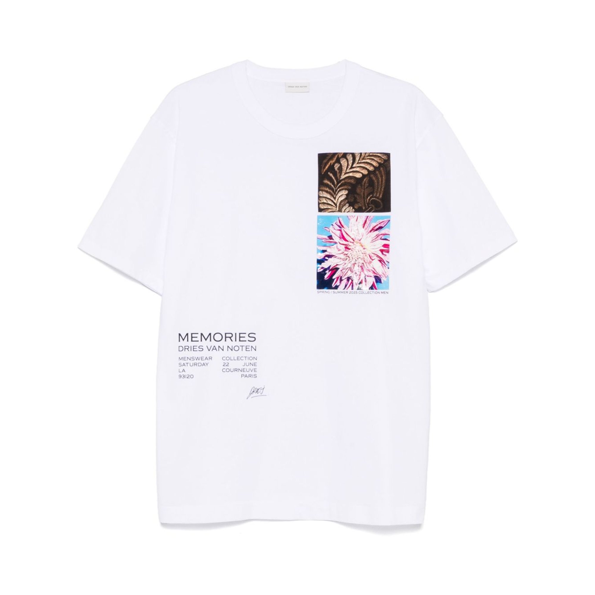 02530 Heer pr 1600 M.k.ss.t Shirt 2510211091600 DRIES VAN NOTEN vista0