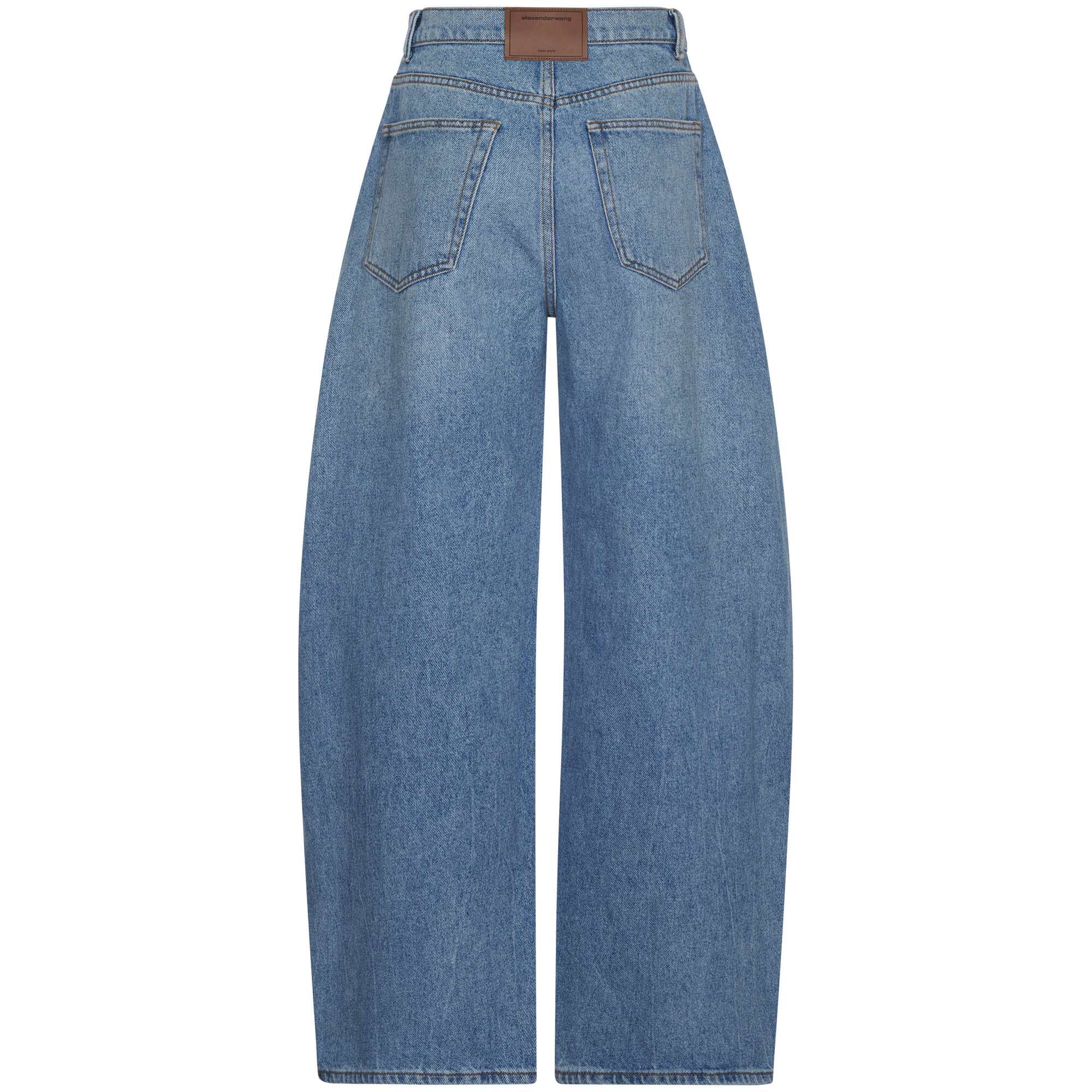 Oversized Rounded Low Rise Jean Alexander Wang vista1