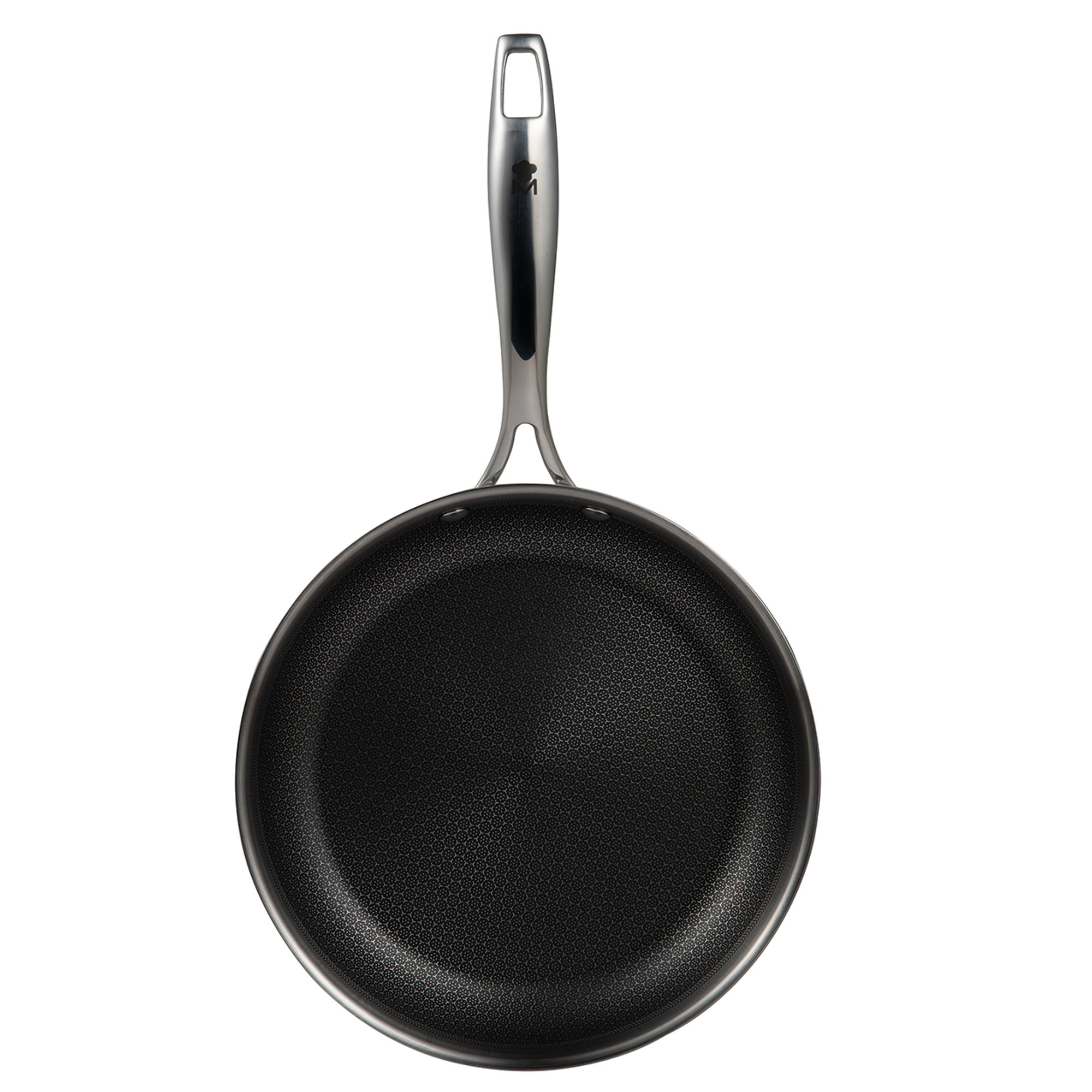 Padella 26x4.7cm SS c/manico in acciaio fuso con rivetti HI-TECH 3 Masterpro MASTERPRO vista6