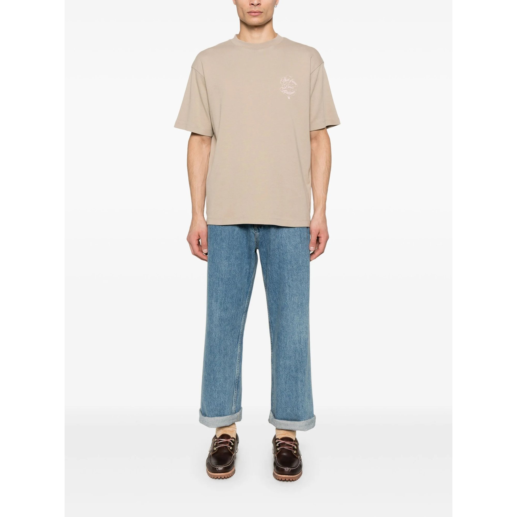le Tshirt Slogan Vignes Fts226co002bg Drole De Monsieur vista1