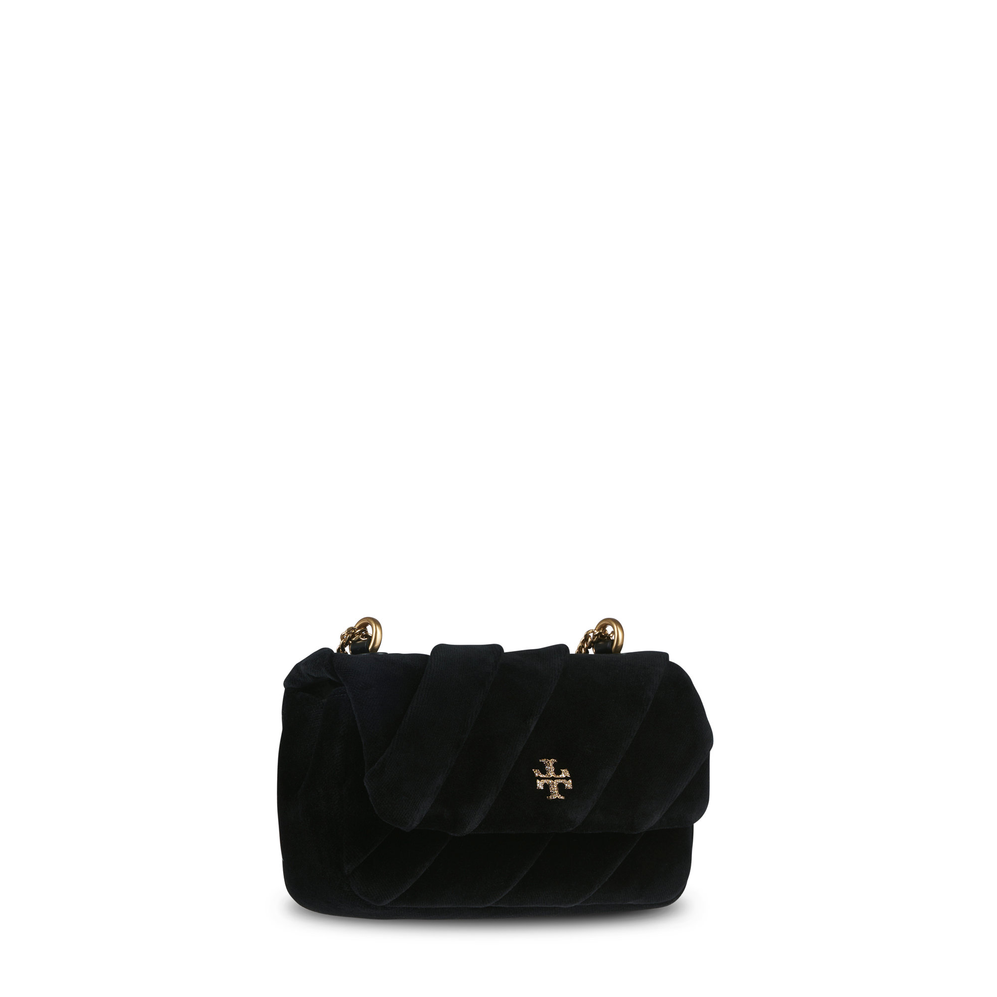 Kira Draped Velvet Mini Flap Bag Tory Burch vista2