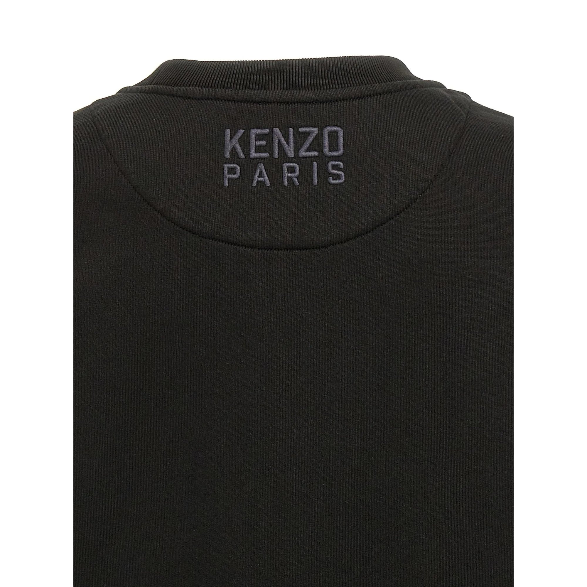 Kenzo Happy Tiger Embroidered Classic Sweatshirt Ff55sw2634mf Kenzo vista2