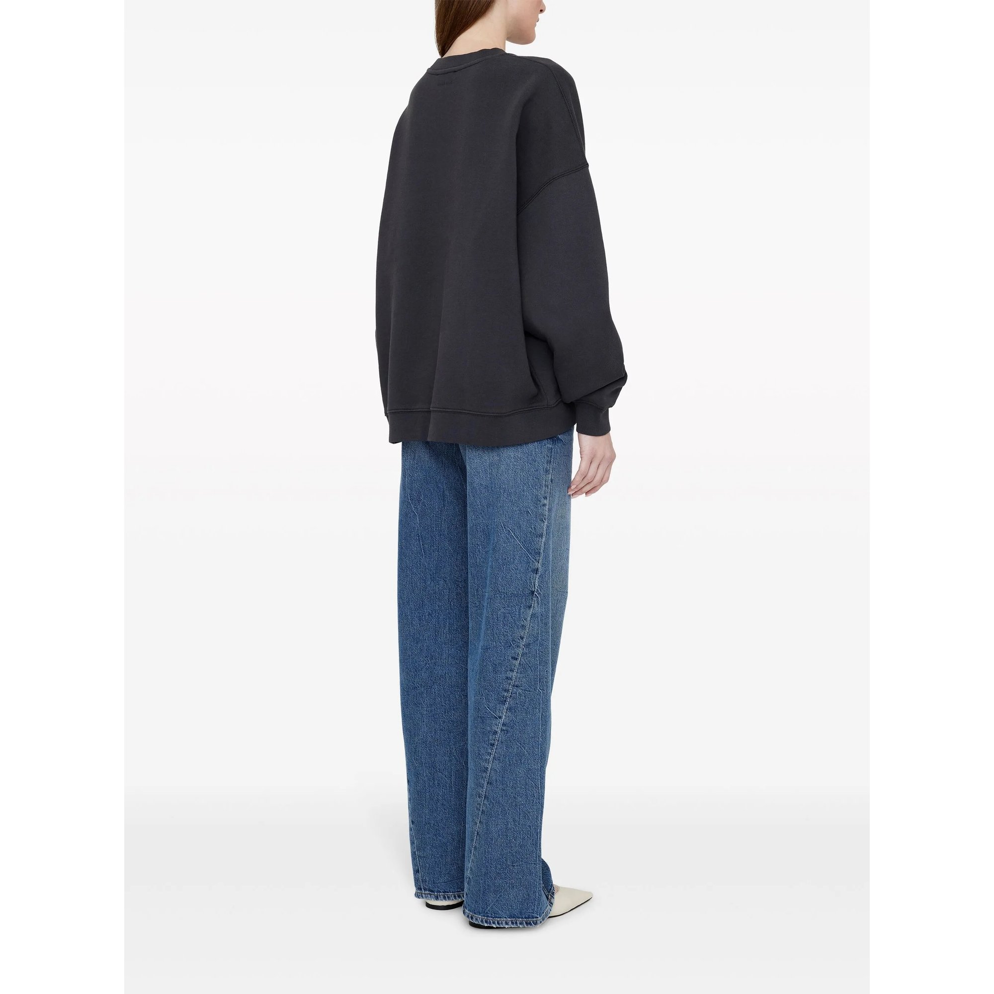 Miles Sweatshirt Anine Bing  Vintage Black A0810025009 Anine Bing vista2