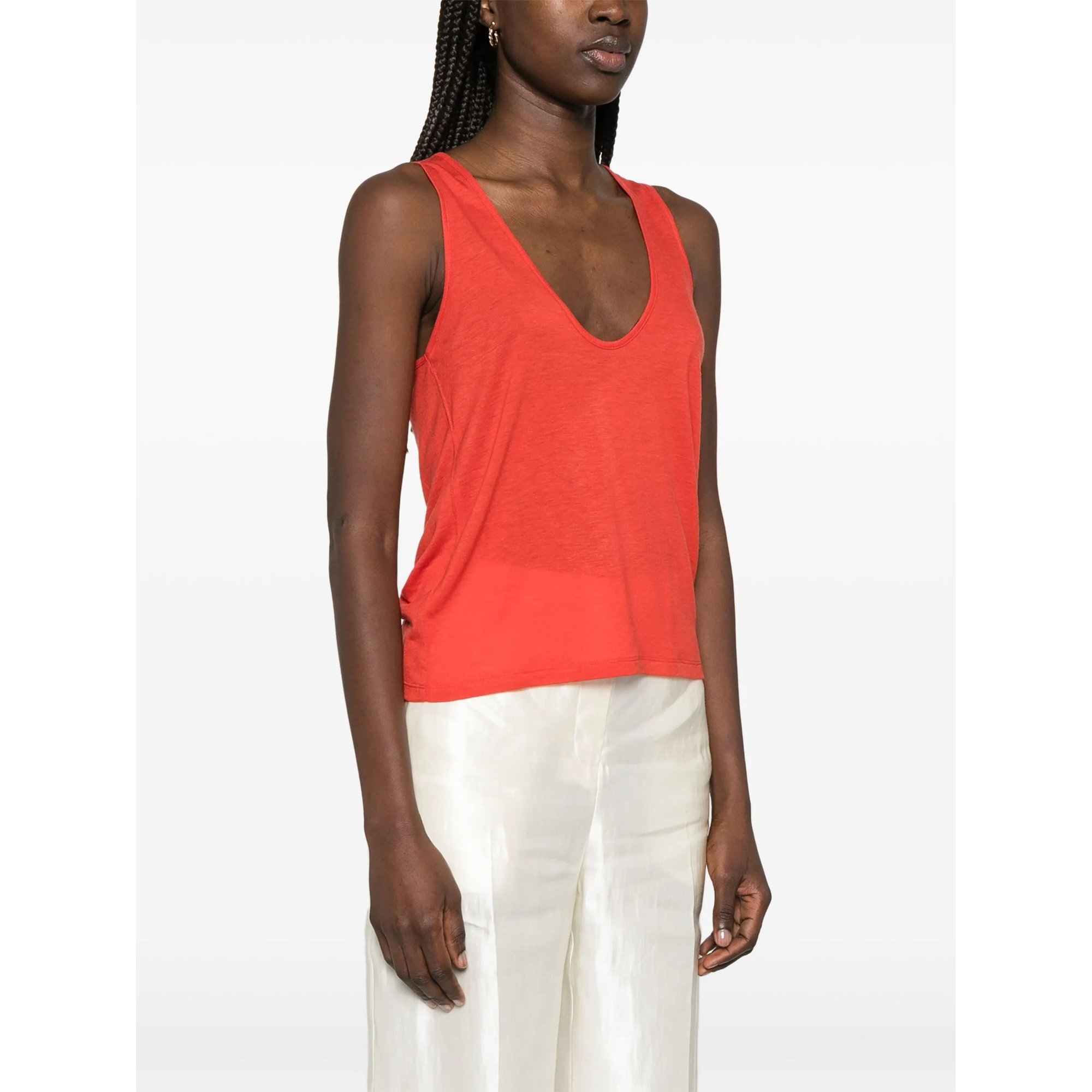 Plunging Tank Top Albia Loulou Studio vista3
