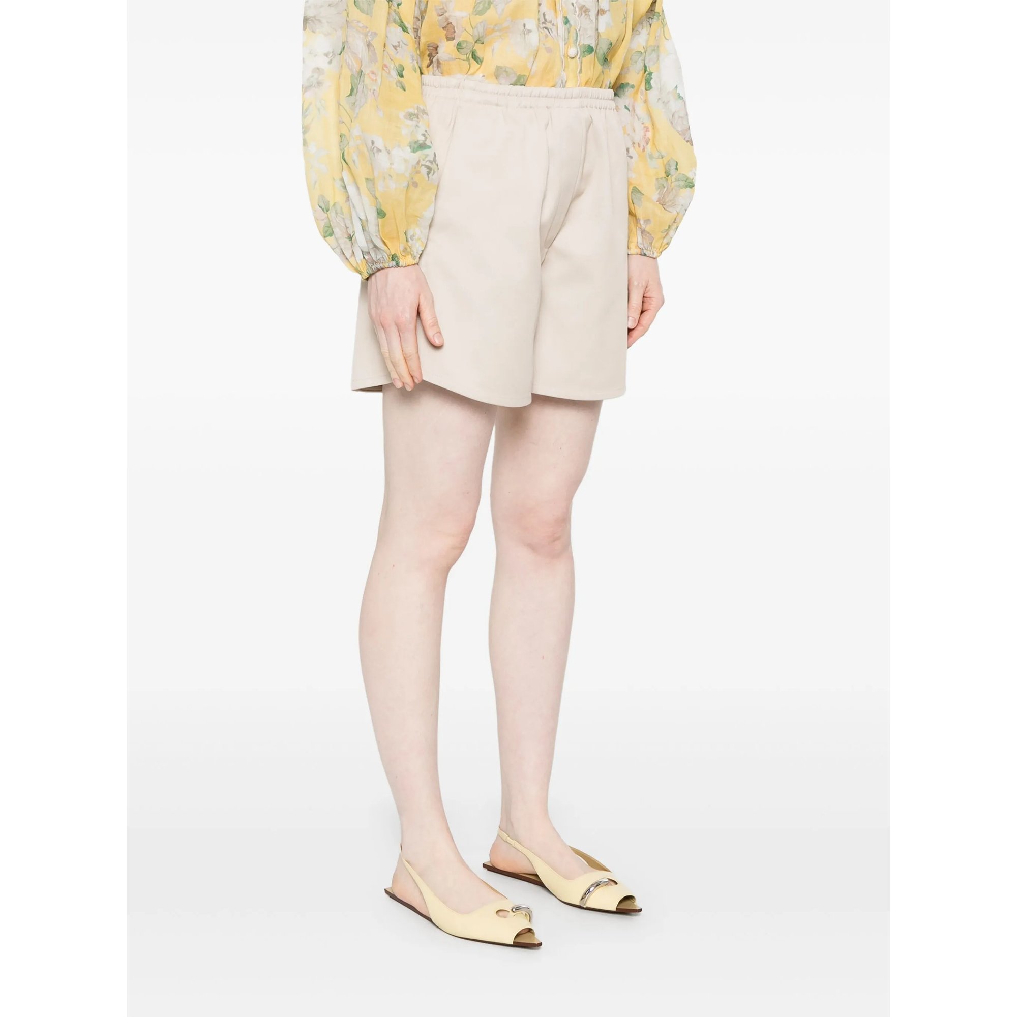 Mercerized Cotton Twill Shorts 13541mypants Forte_Forte  vista2