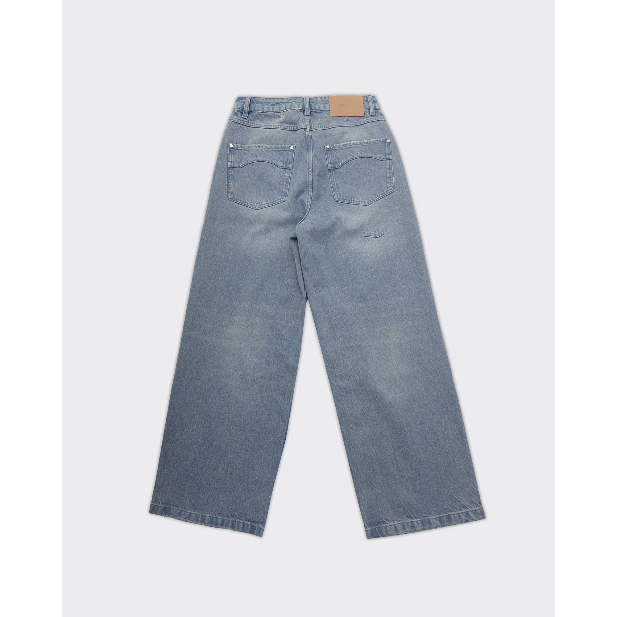 Jeans Essential Baggy Denim Light Blue reternity vista3