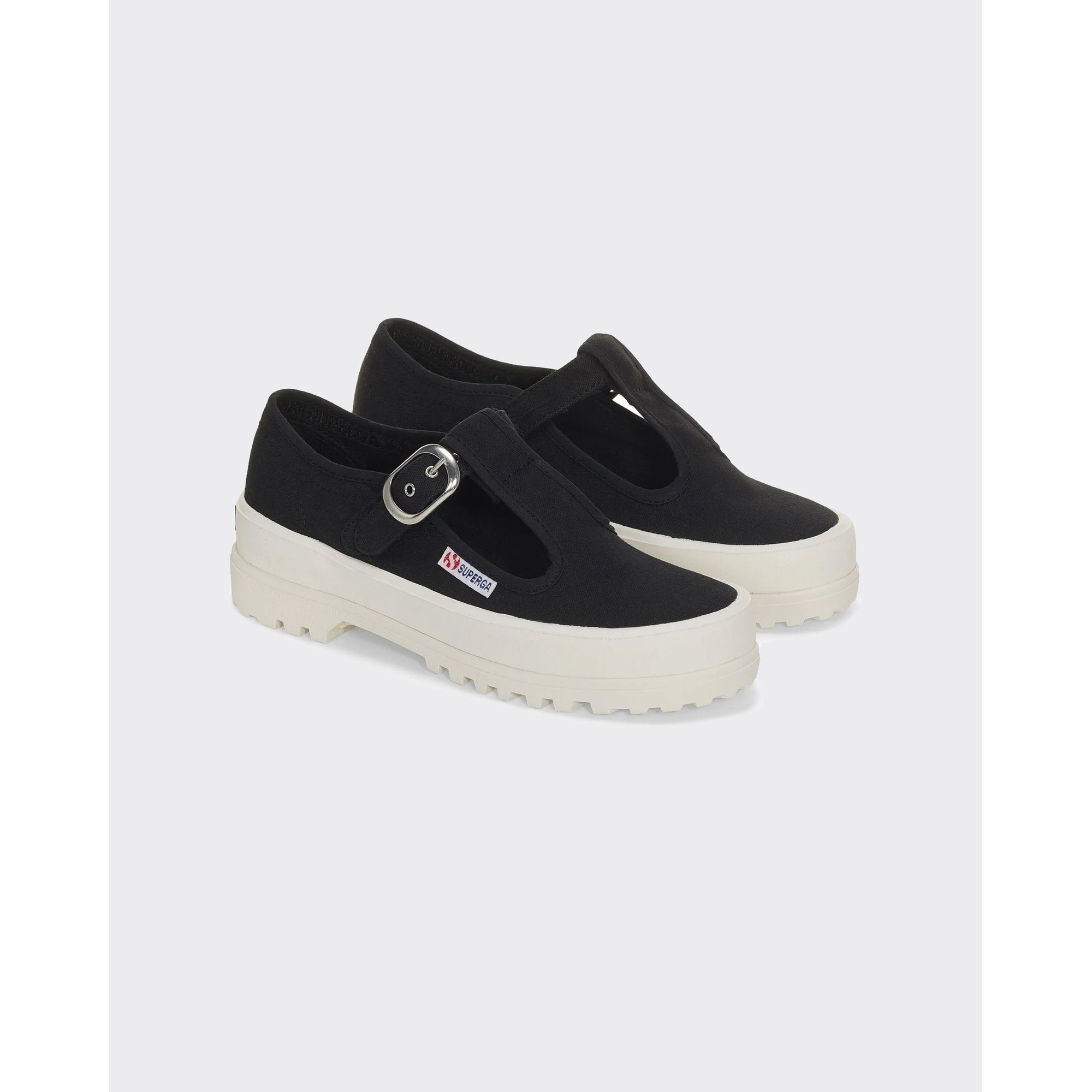 Sneakers 2541 Mary Jane Alpina Nera Superga vista1