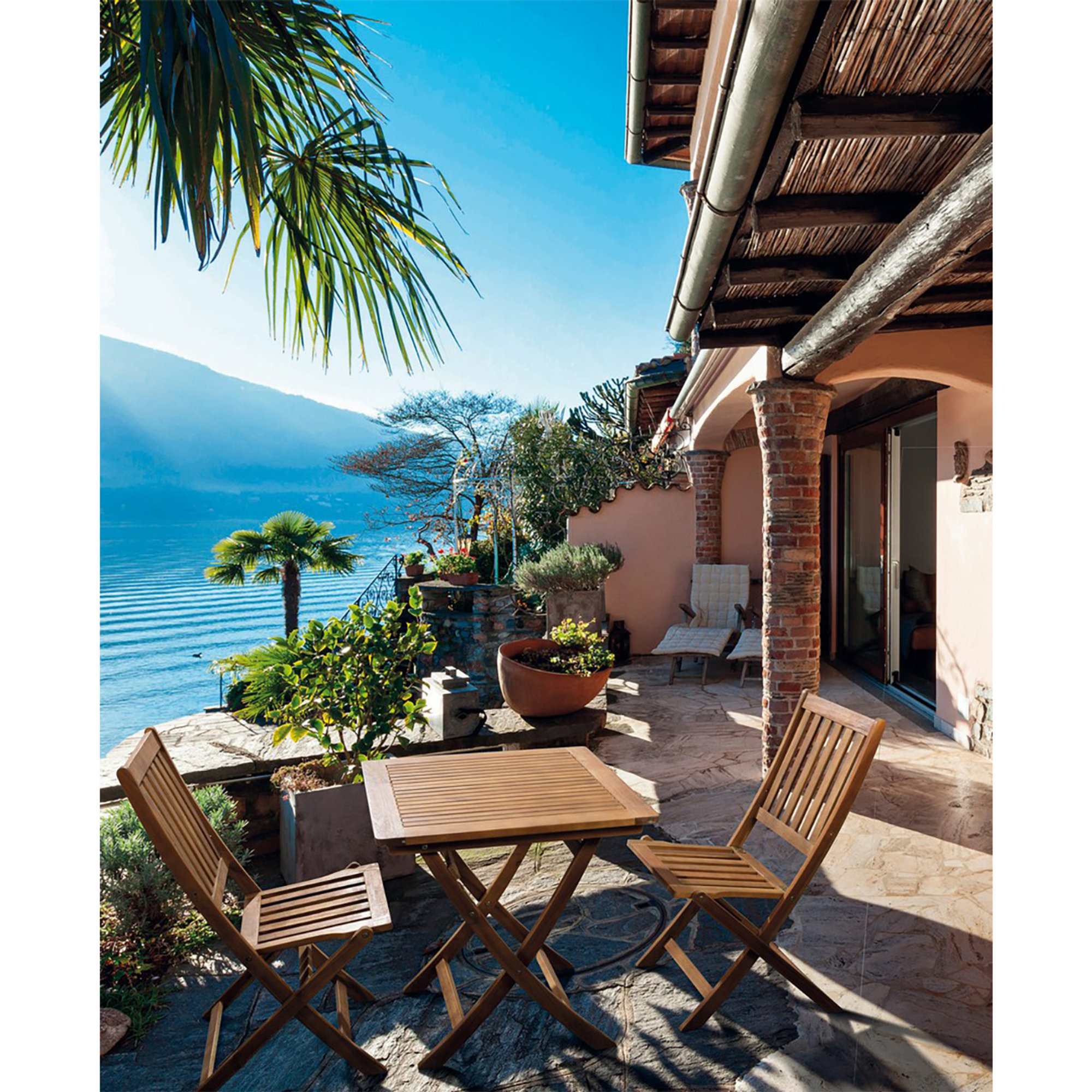 Noemi square table 70x70 Bizzotto outdoor vista6