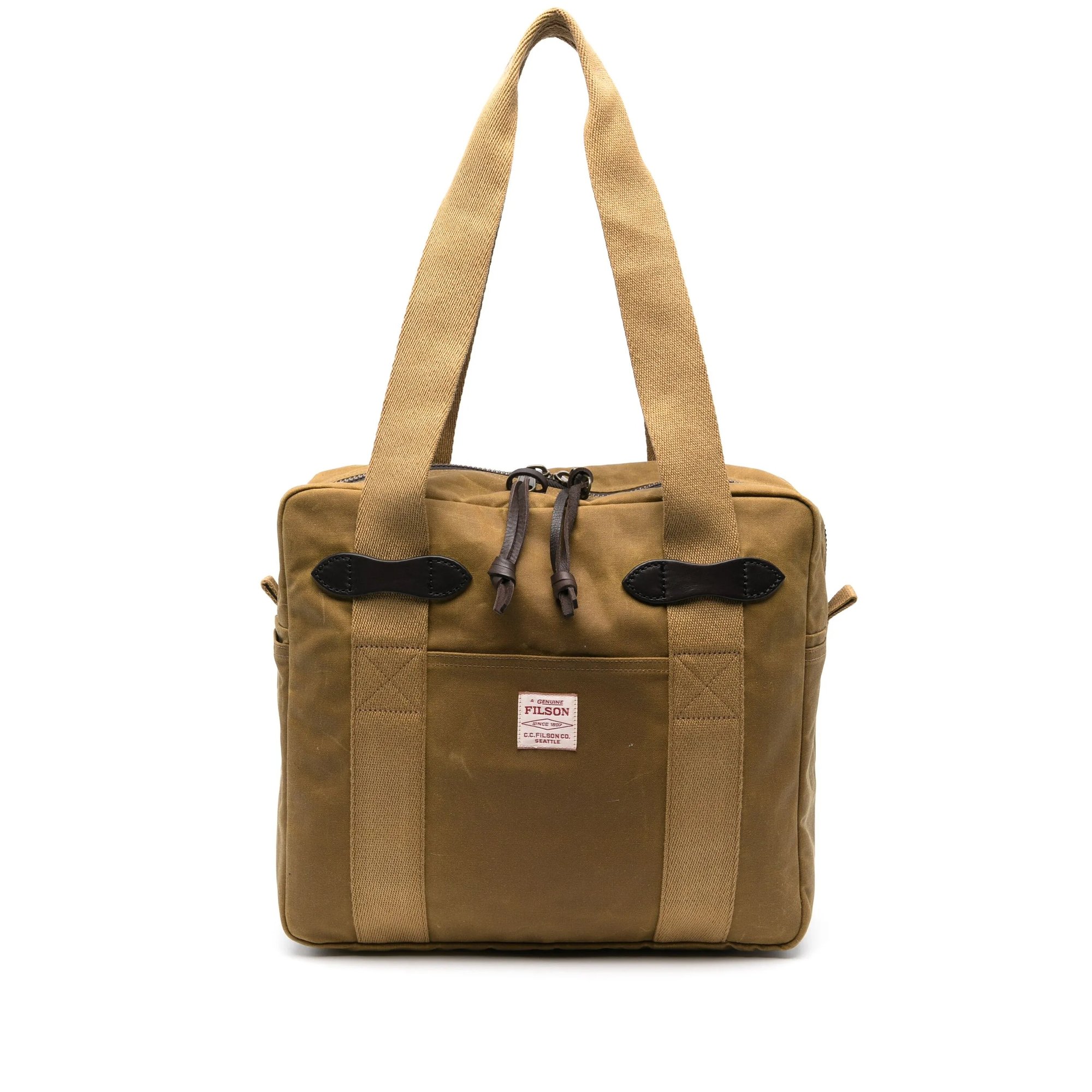 Tin Cloth Tote Bag With Zipper Fmbag0092240 Filson vista0