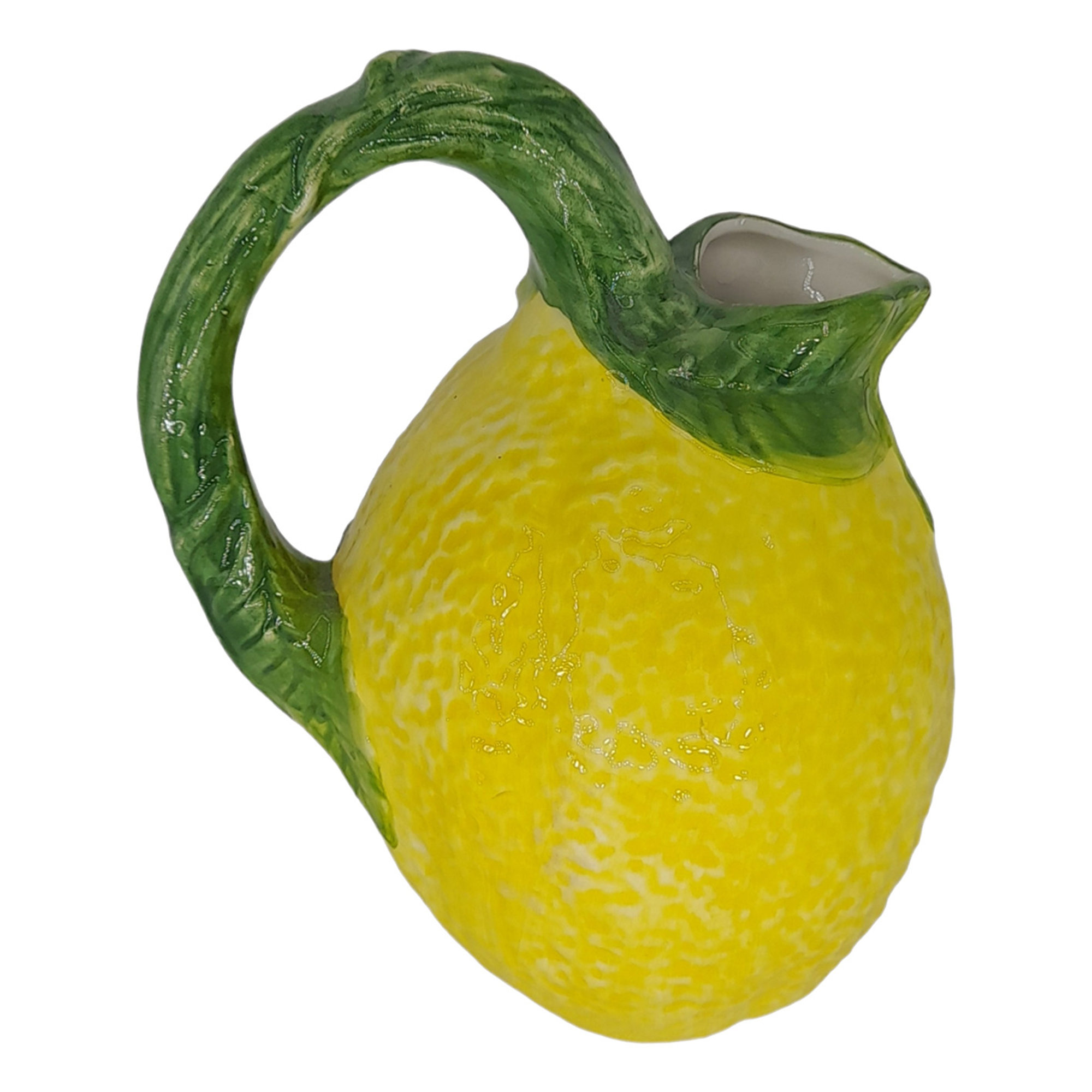 Brocca in Ceramica Collezione Frutta-limone Frj01 Les-Ottomans vista0