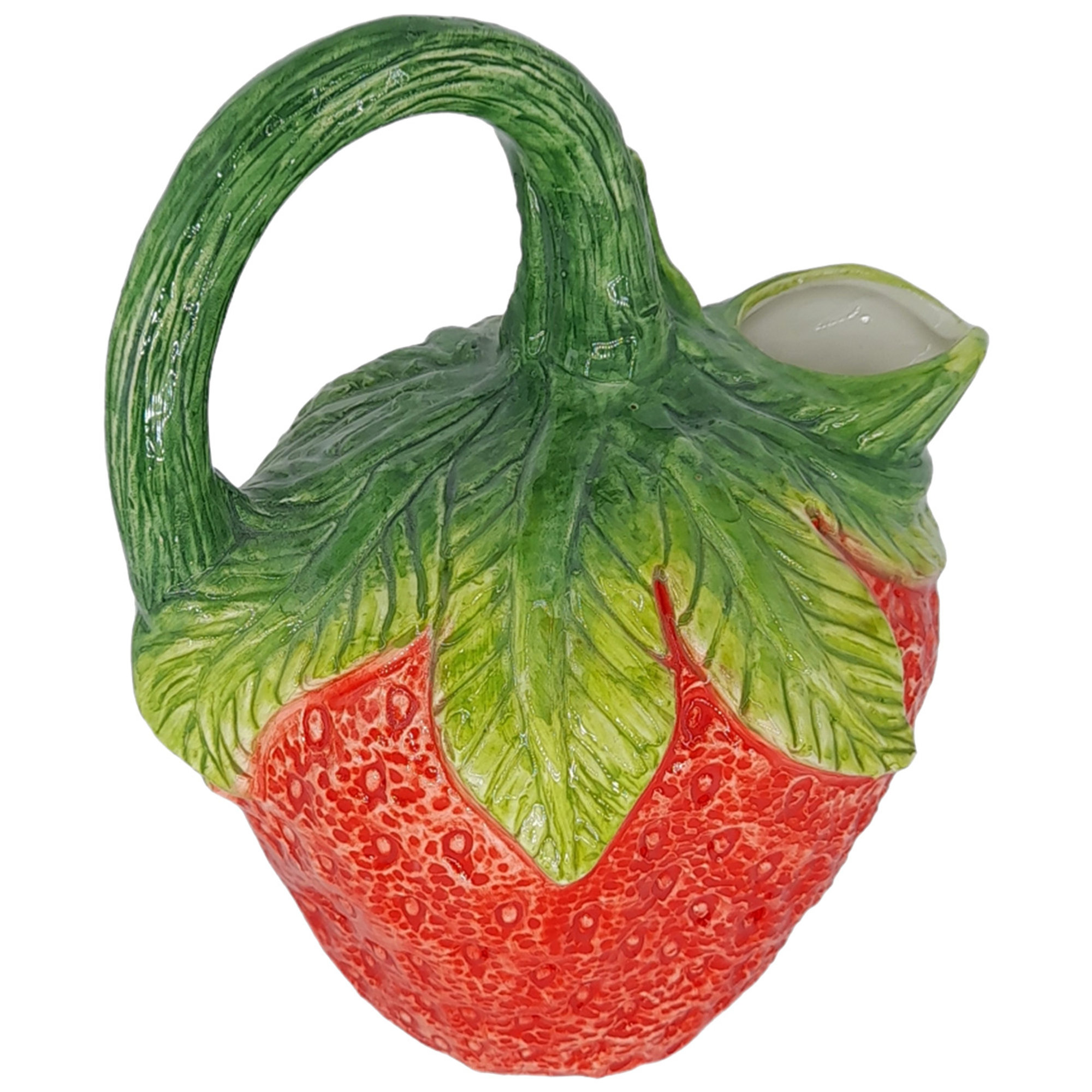 Brocca in ceramica Collezione Frutta-fragola Frj02 Les-Ottomans vista0