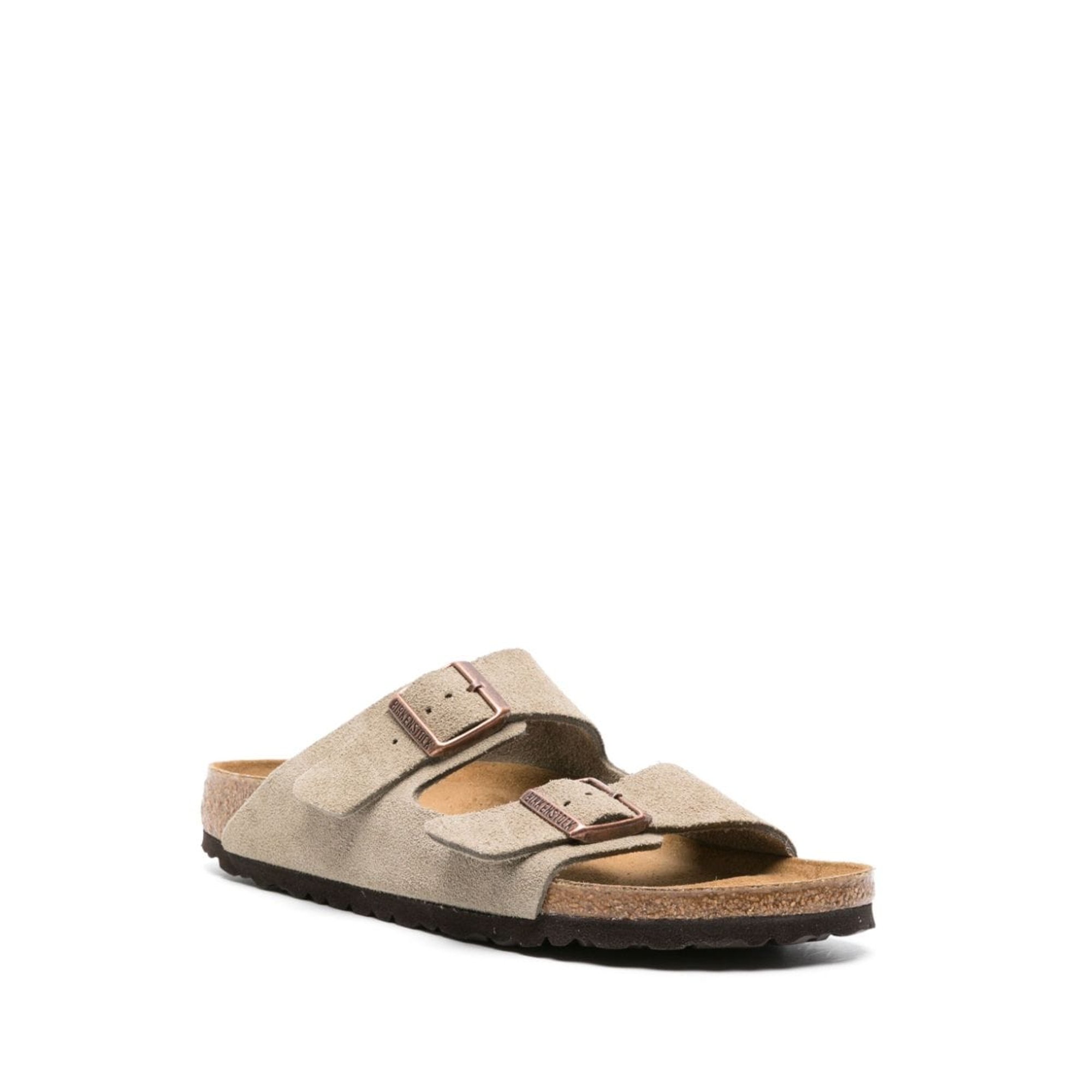 Arizona Taupe, Suede Leather 051463 Birkenstock vista1