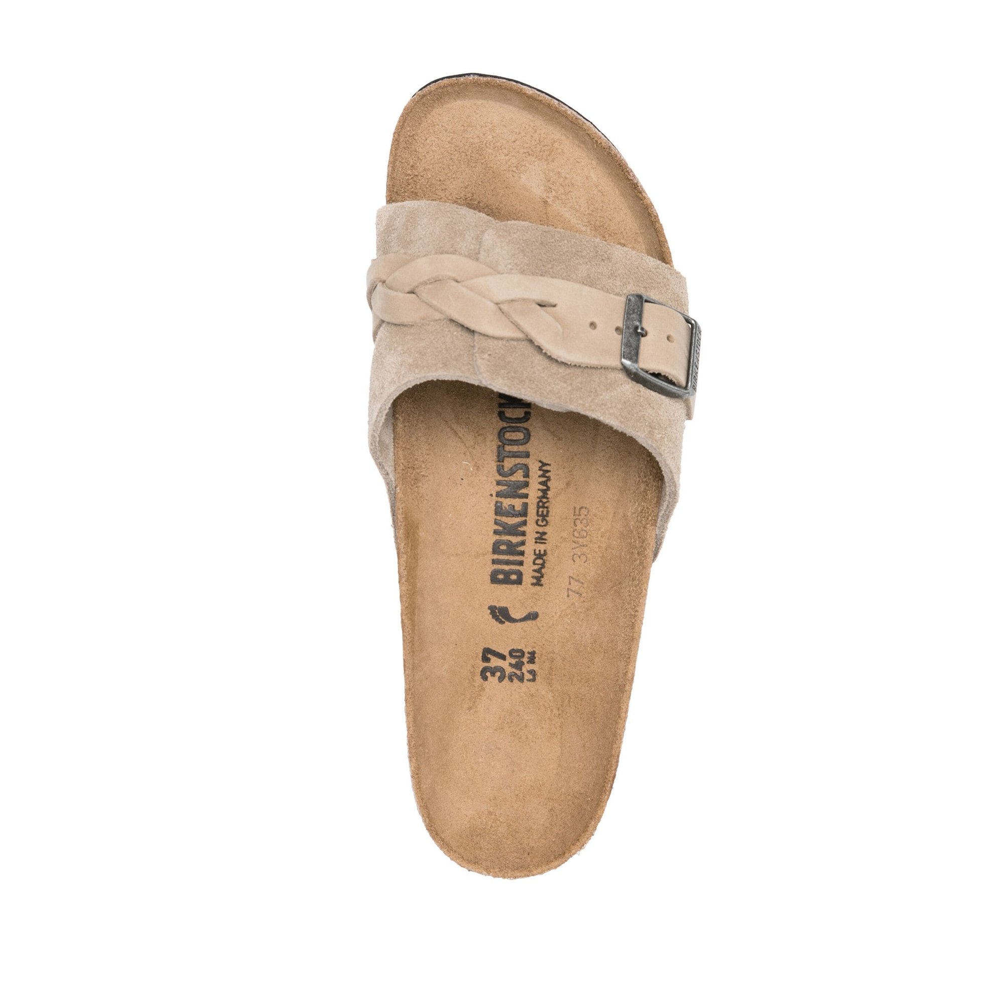 Oita Braided Taupe, Suede Leather 1026730 Birkenstock vista3