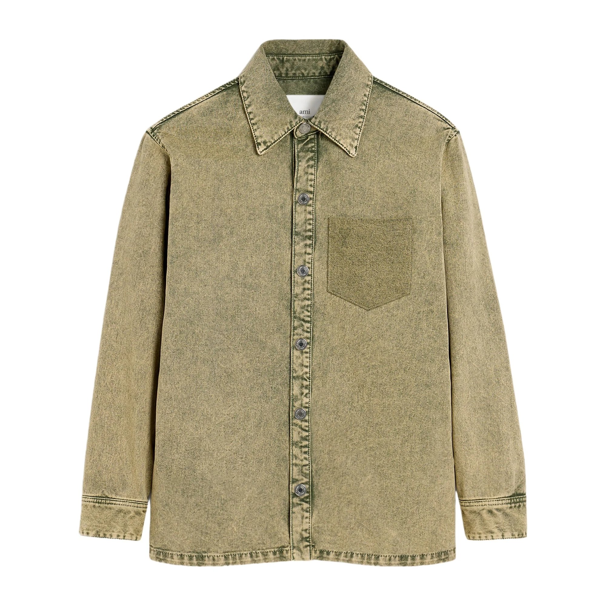 Boxy Adc Overshirt Hjk273de0064 Ami Paris vista0