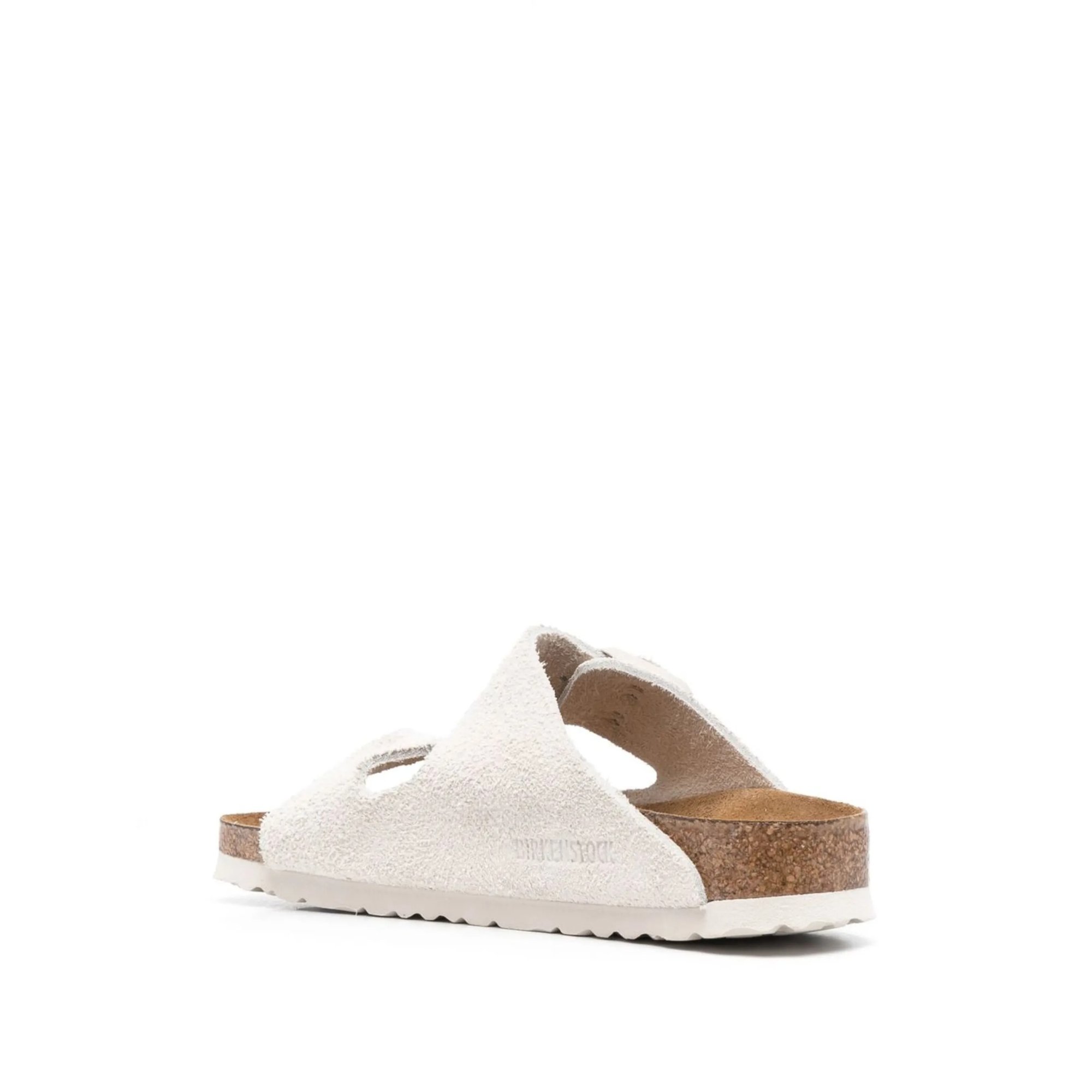 Arizona Sfb Antique White, Suede Leather 1024516 Birkenstock vista2