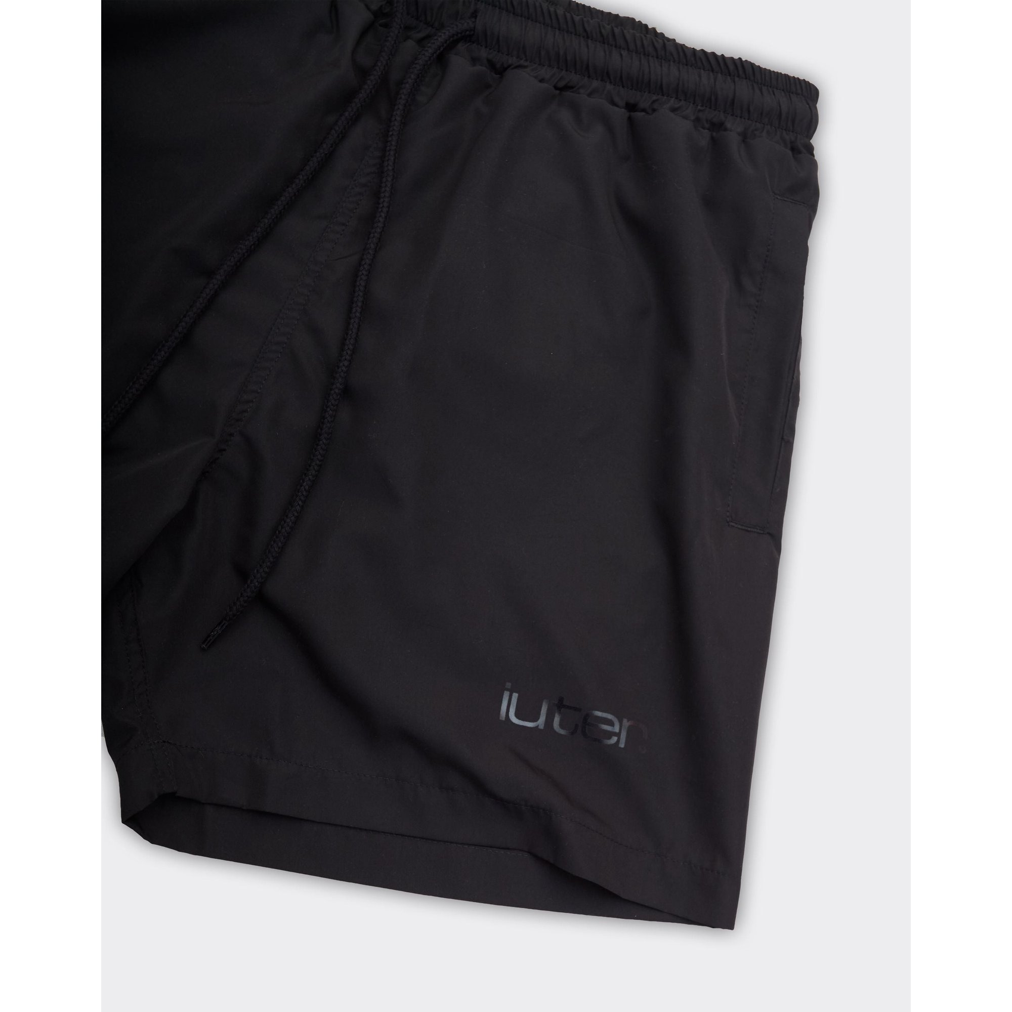 Swim Short Grid Nero Iuter vista1